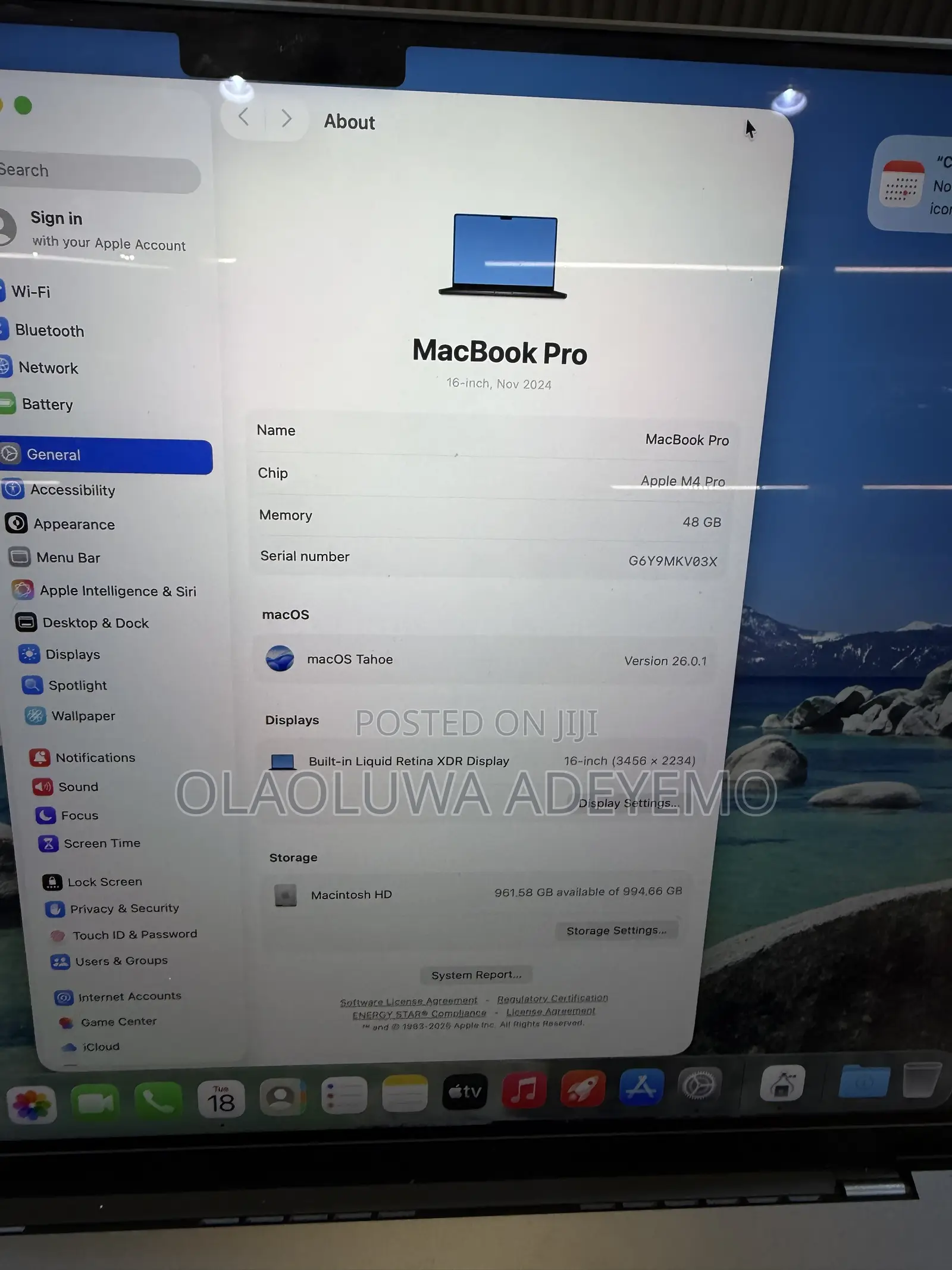 Laptop Apple MacBook Pro 2024 M4 Pro 48GB Apple M4 Pro SSD 1T