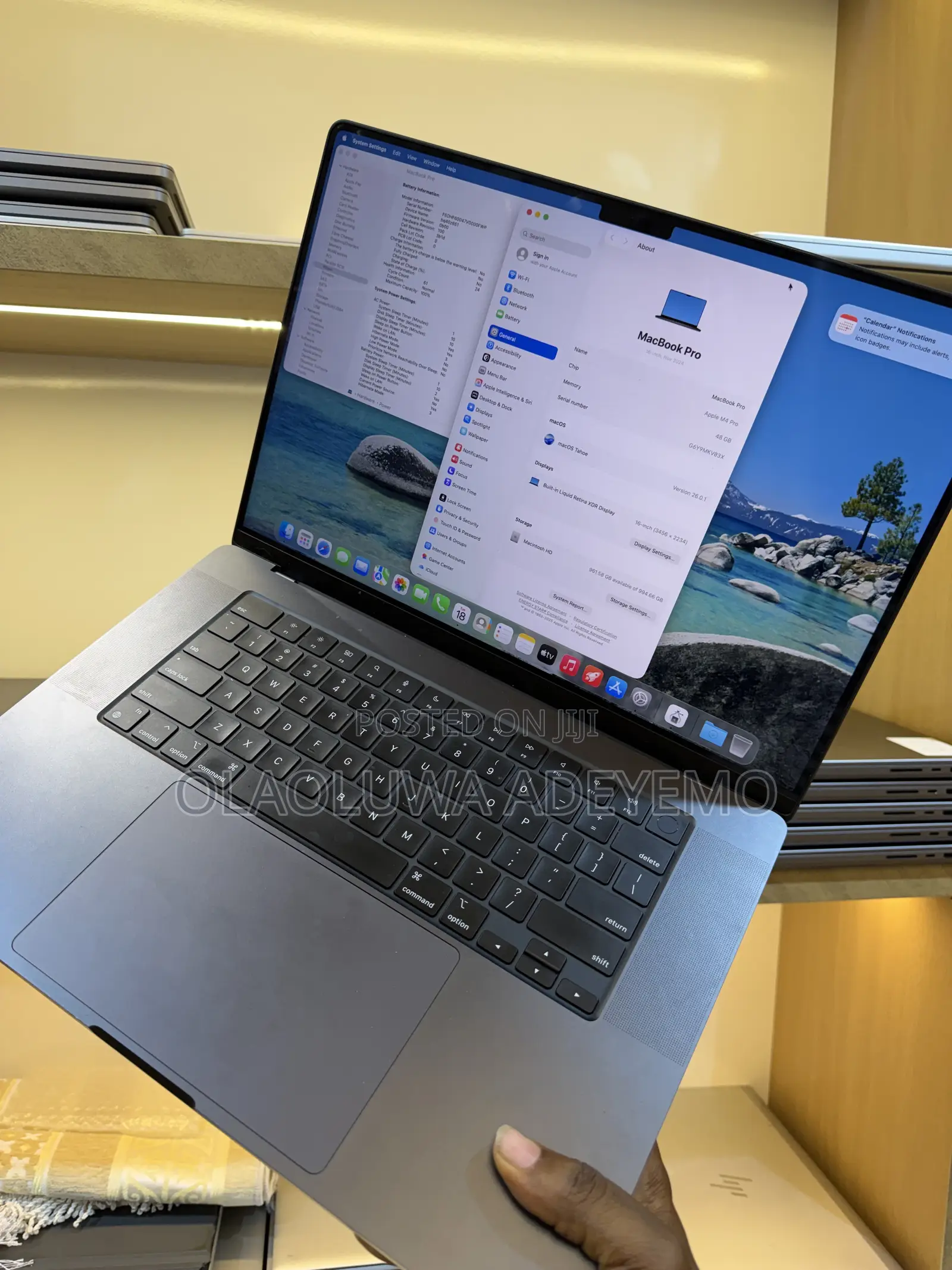 Laptop Apple MacBook Pro 2024 M4 Pro 48GB Apple M4 Pro SSD 1T