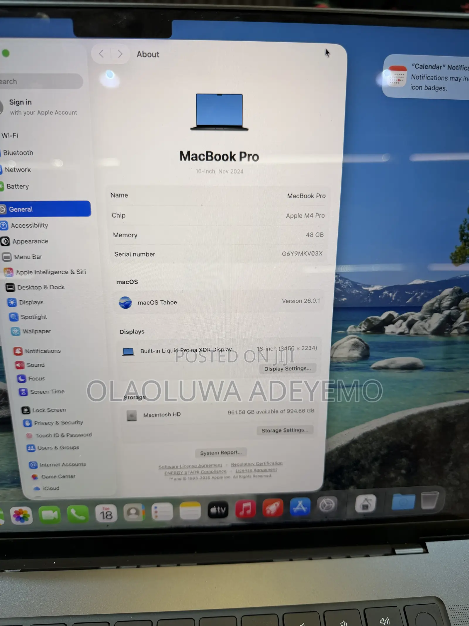 Laptop Apple MacBook Pro 2024 M4 Pro 48GB Apple M4 Pro SSD 1T
