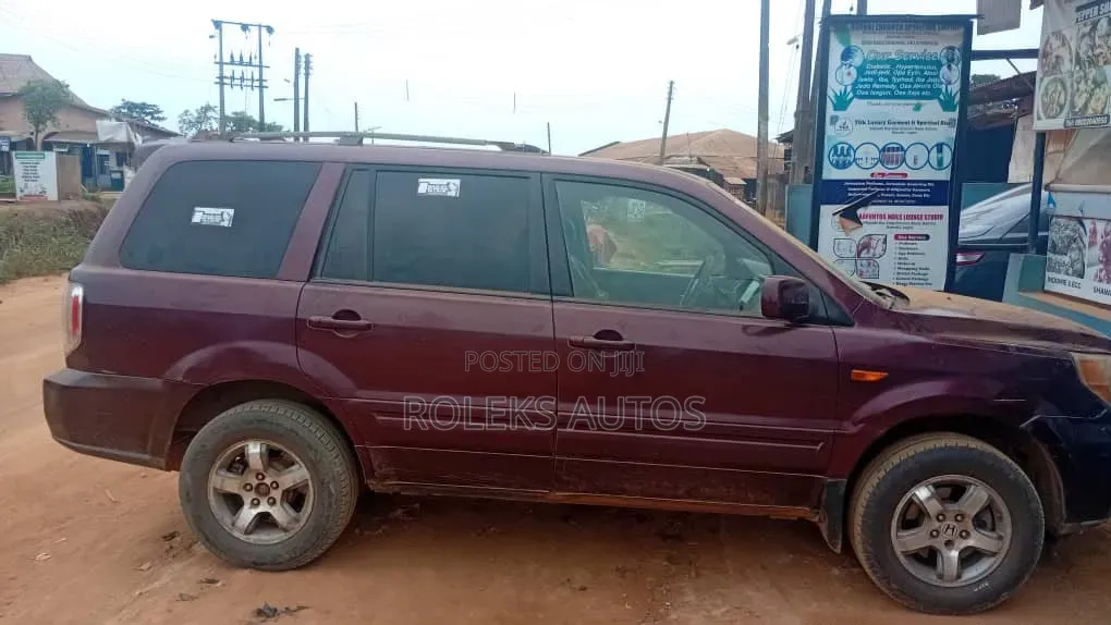 Honda Pilot EX-L 4x4 (3.5L 6cyl 5A) 2007 Burgundy