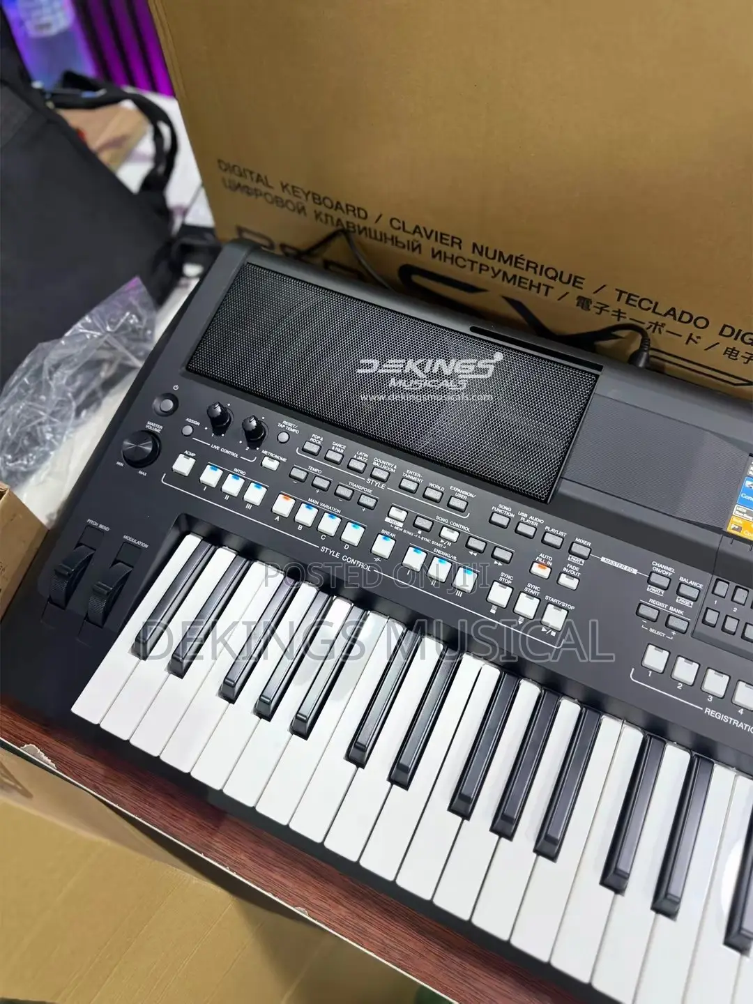 Professional Yamaha Sx600 Keyboard
