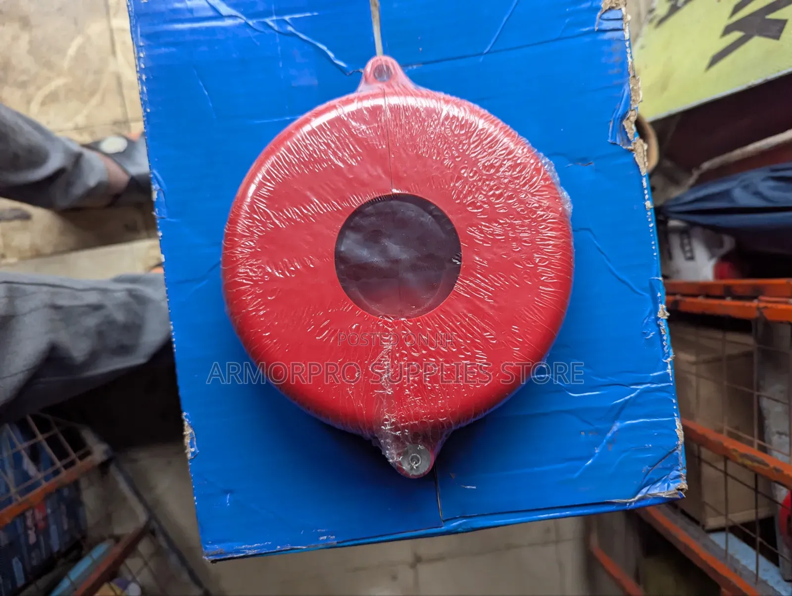 Red Plastic Standard Gate Valve Safety Lockout Device