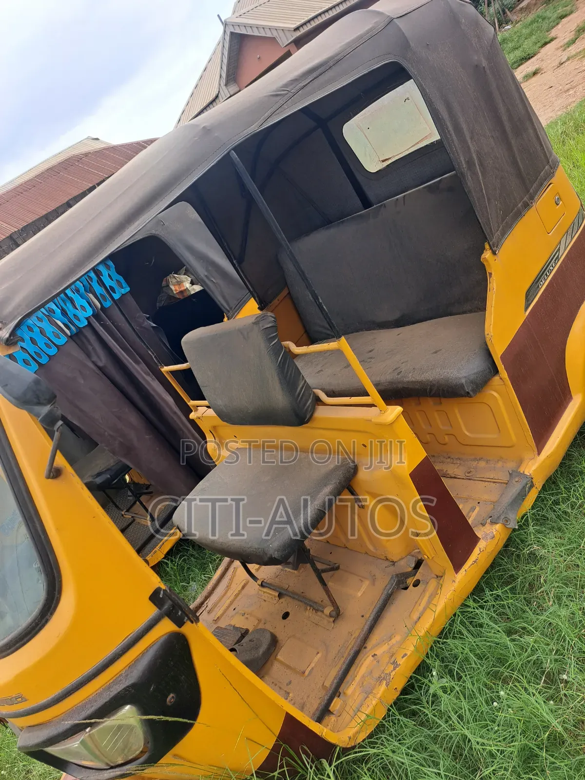 TVS King Deluxe Plus iTouch Start 2022 Yellow