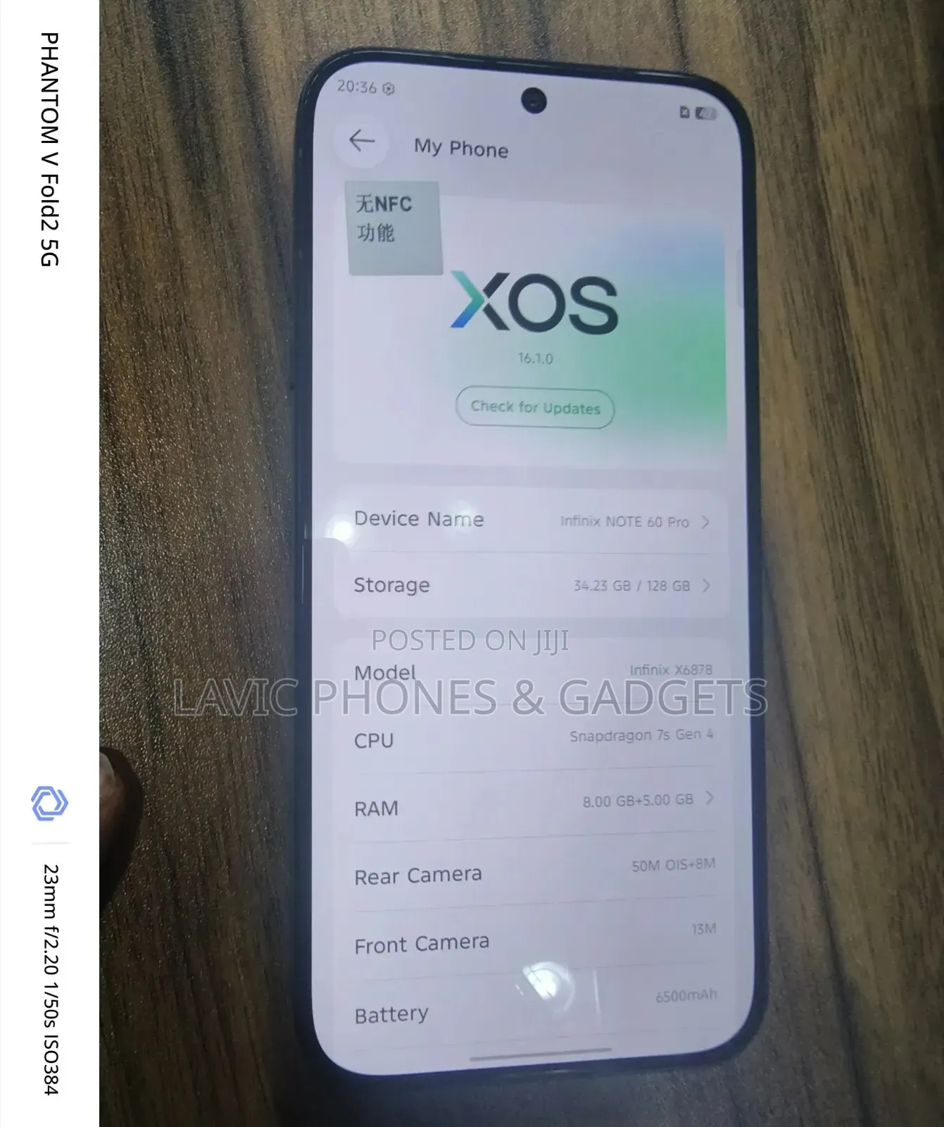 New Infinix Note 60 Pro 256 GB Black