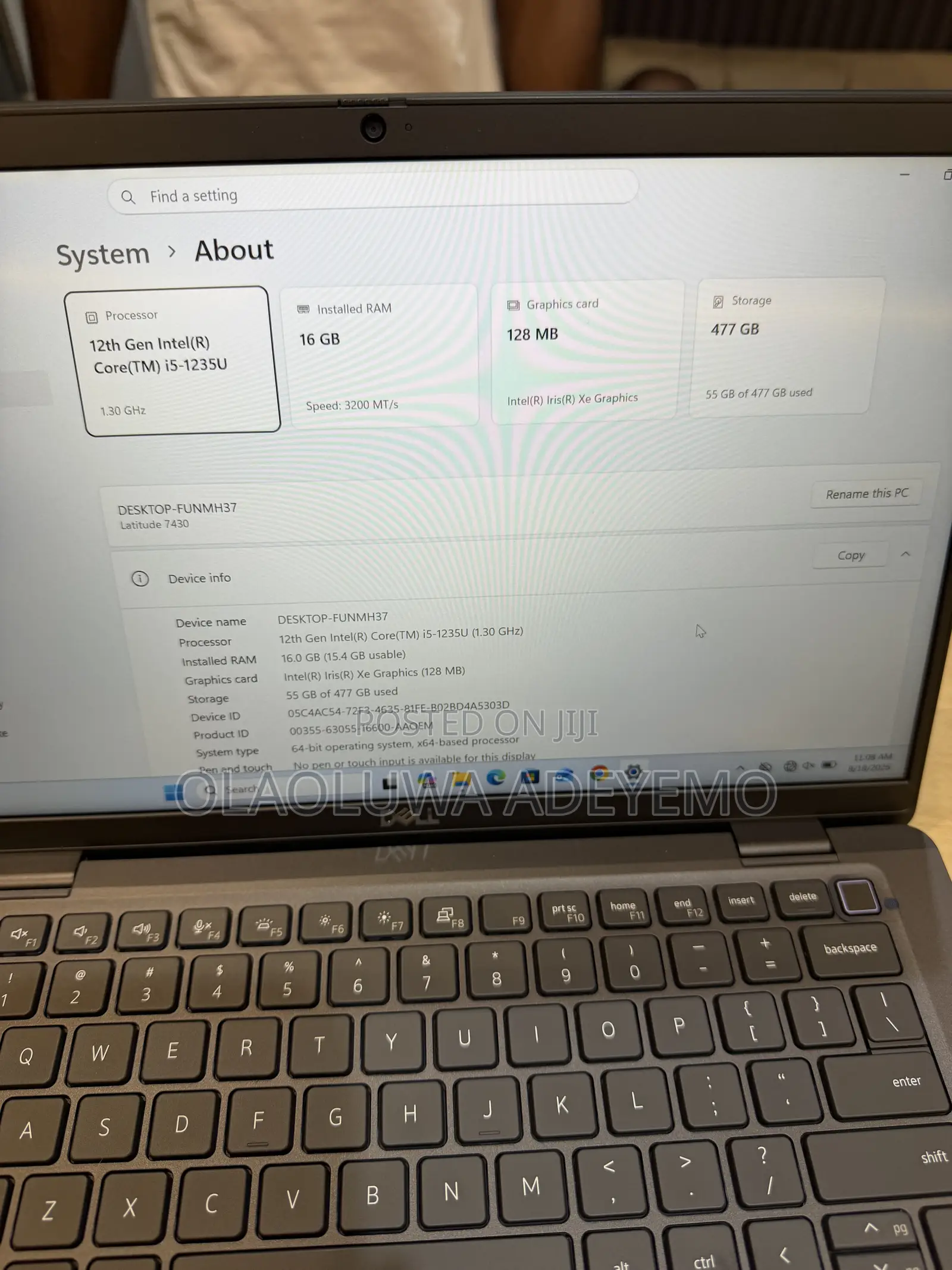 Laptop Dell Latitude 7430 16GB Intel Core i5 SSD 512GB