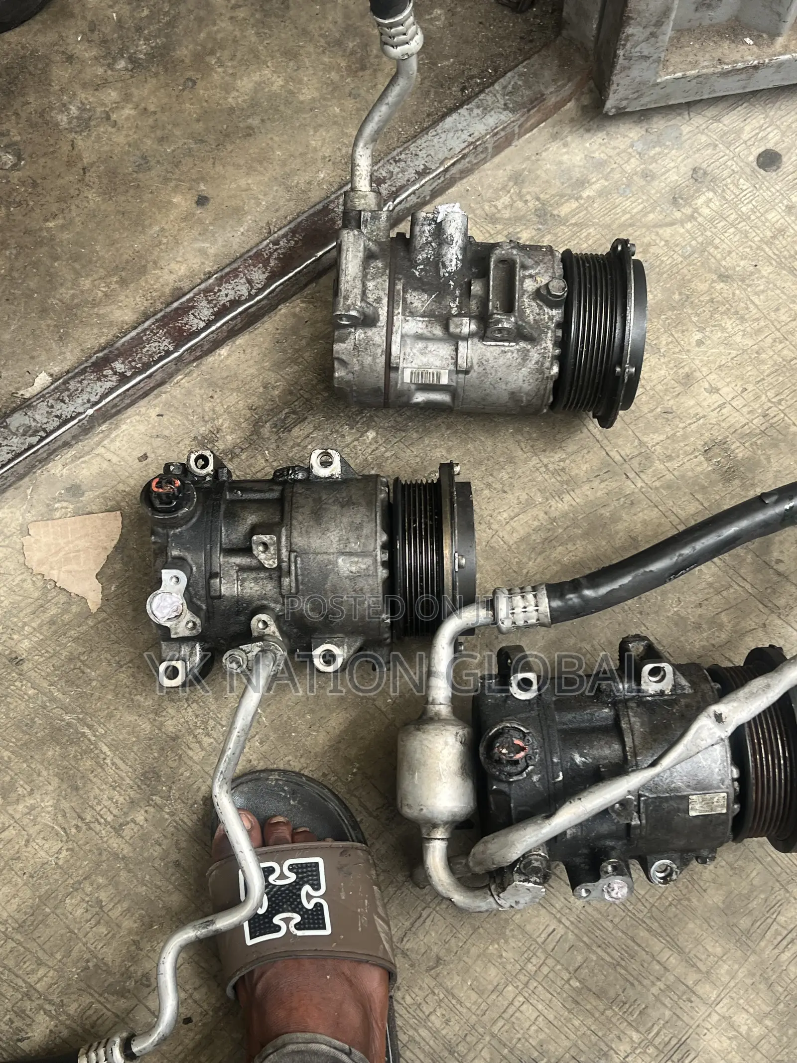 2.7 Camry 4plug a/C Compressor