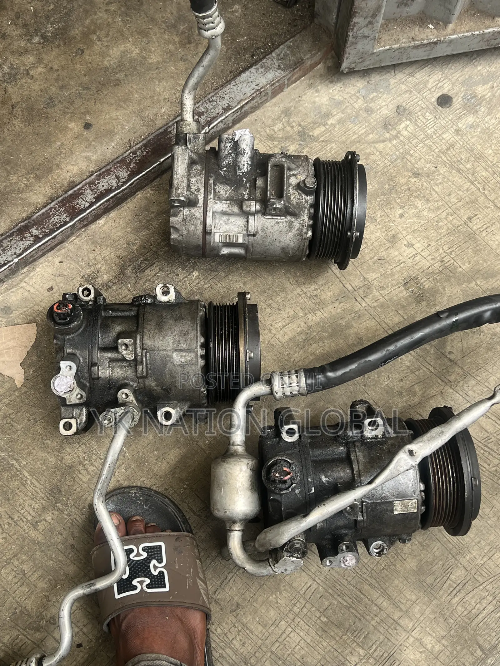 2.7 Camry 4plug a/C Compressor