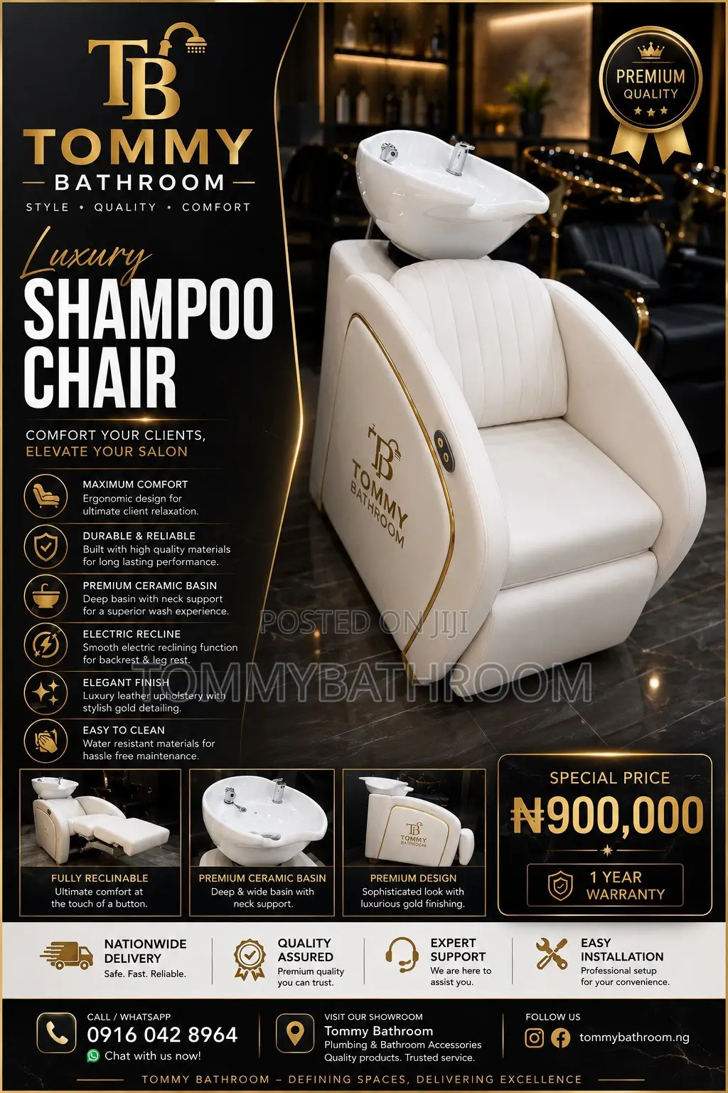 Salon Shampoo Hair Wash Basin