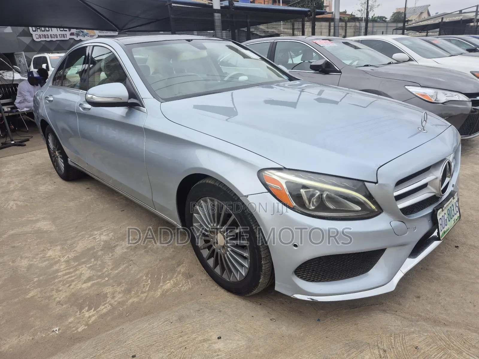 Mercedes-Benz C300 Luxury 4dr AWD 4Matic Sedan (2.0L 4cyl 7A) 2015 Blue