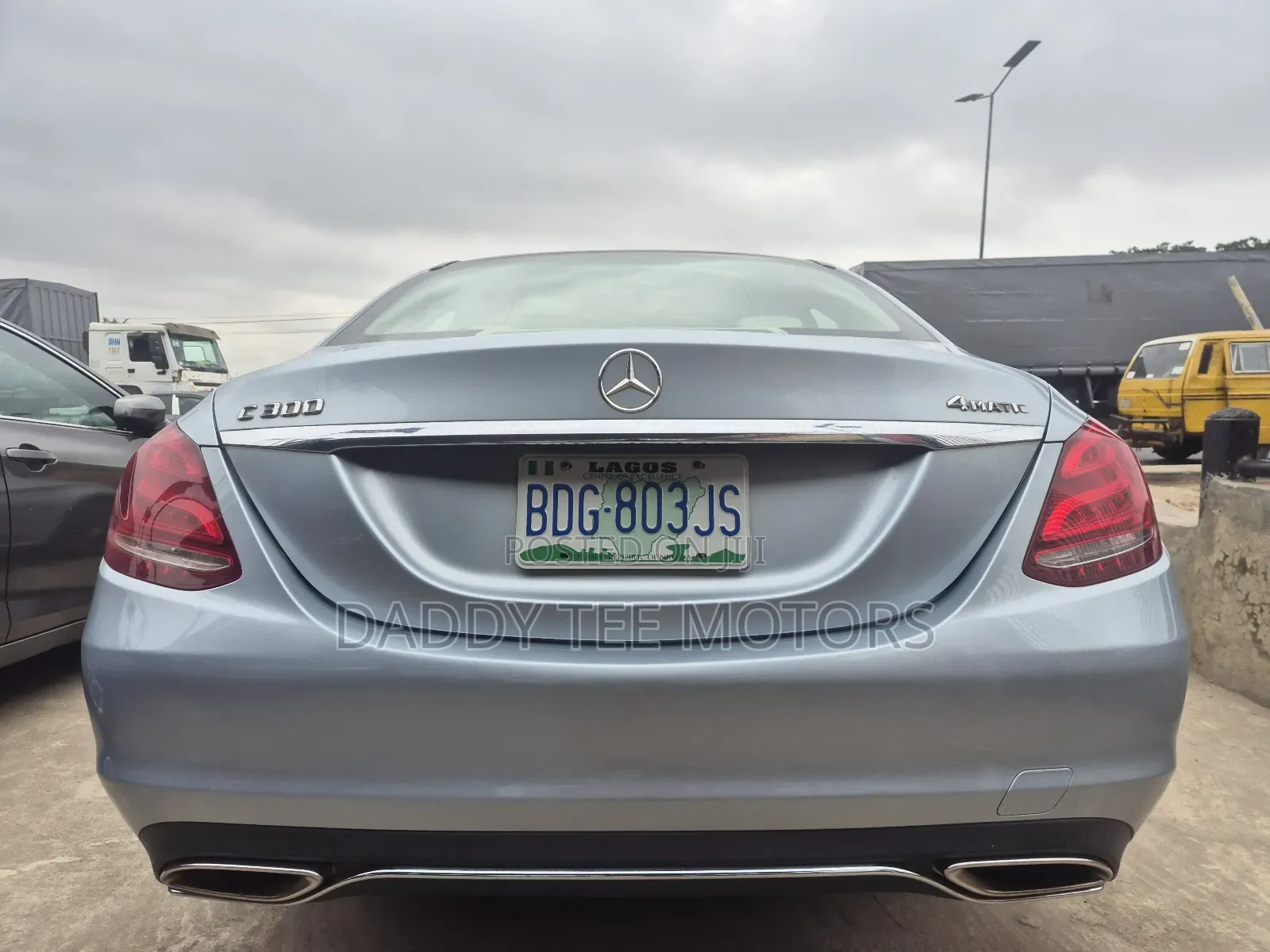 Mercedes-Benz C300 Luxury 4dr AWD 4Matic Sedan (2.0L 4cyl 7A) 2015 Blue