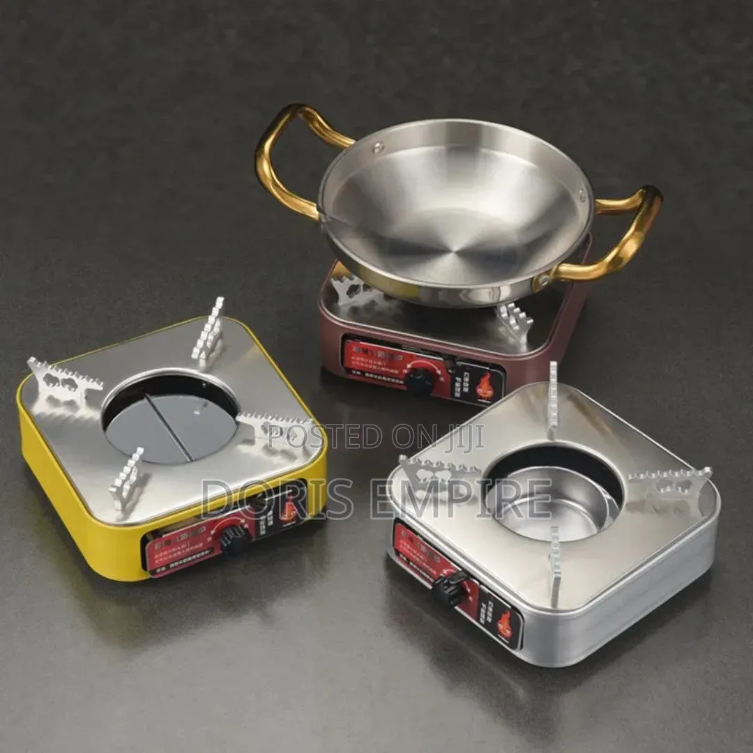 Stainless Steel Catering Tabletop Alcohol Stove Silver.