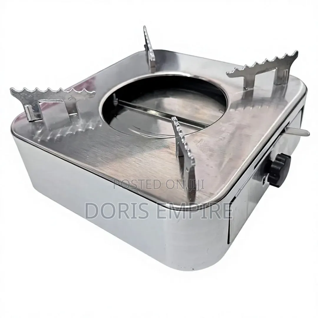 Stainless Steel Catering Tabletop Alcohol Stove Silver.