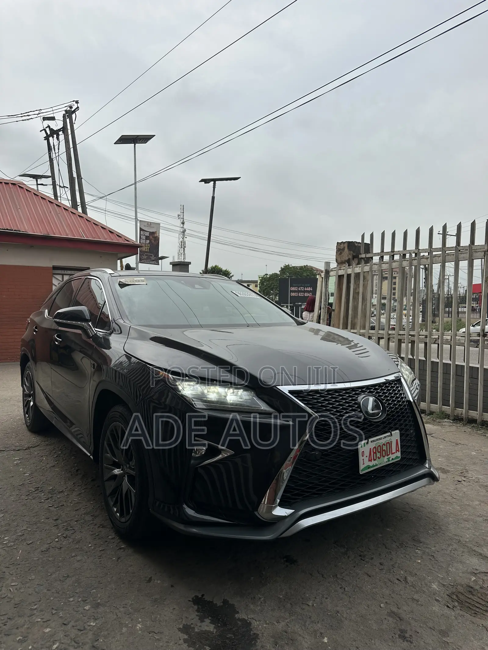 Lexus RX 350 F Sport AWD 2017 Black
