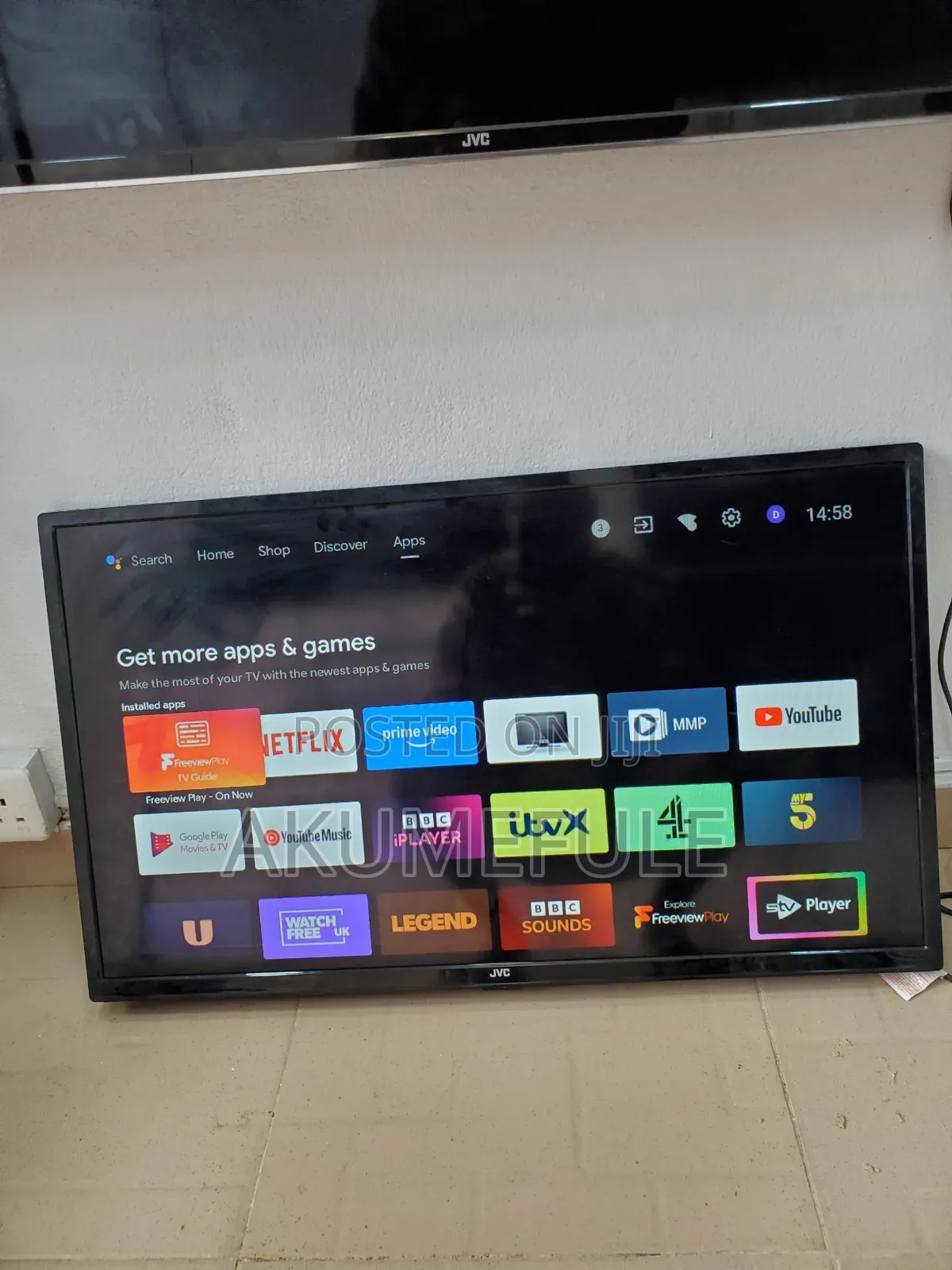 JVC Android TV 32 Inches Full HD Display With Netflix YouTube