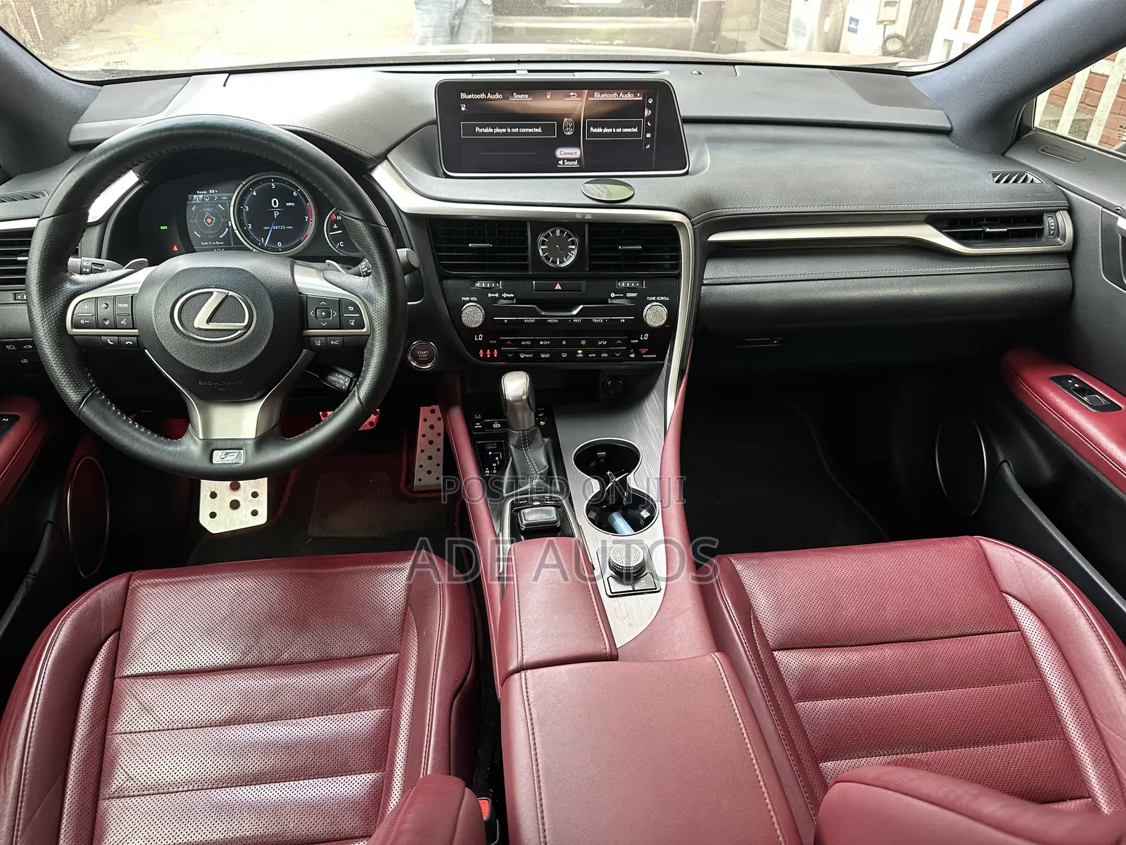 Lexus RX 350 F Sport AWD 2017 Black