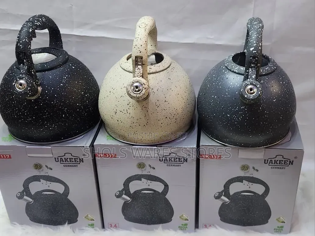 UAKEEN 3.4L Granite Whistling Kettle | Model: VK-117