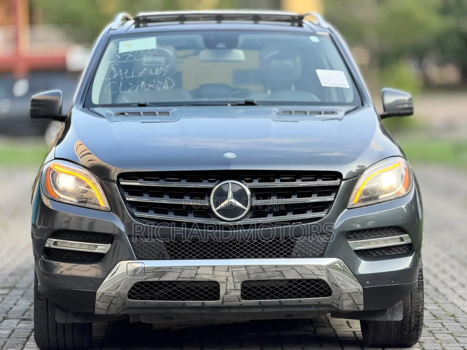Mercedes-Benz M Class ML350 4MATIC 4dr SUV AWD (3.5L 6cyl 7A) 2015 Blue