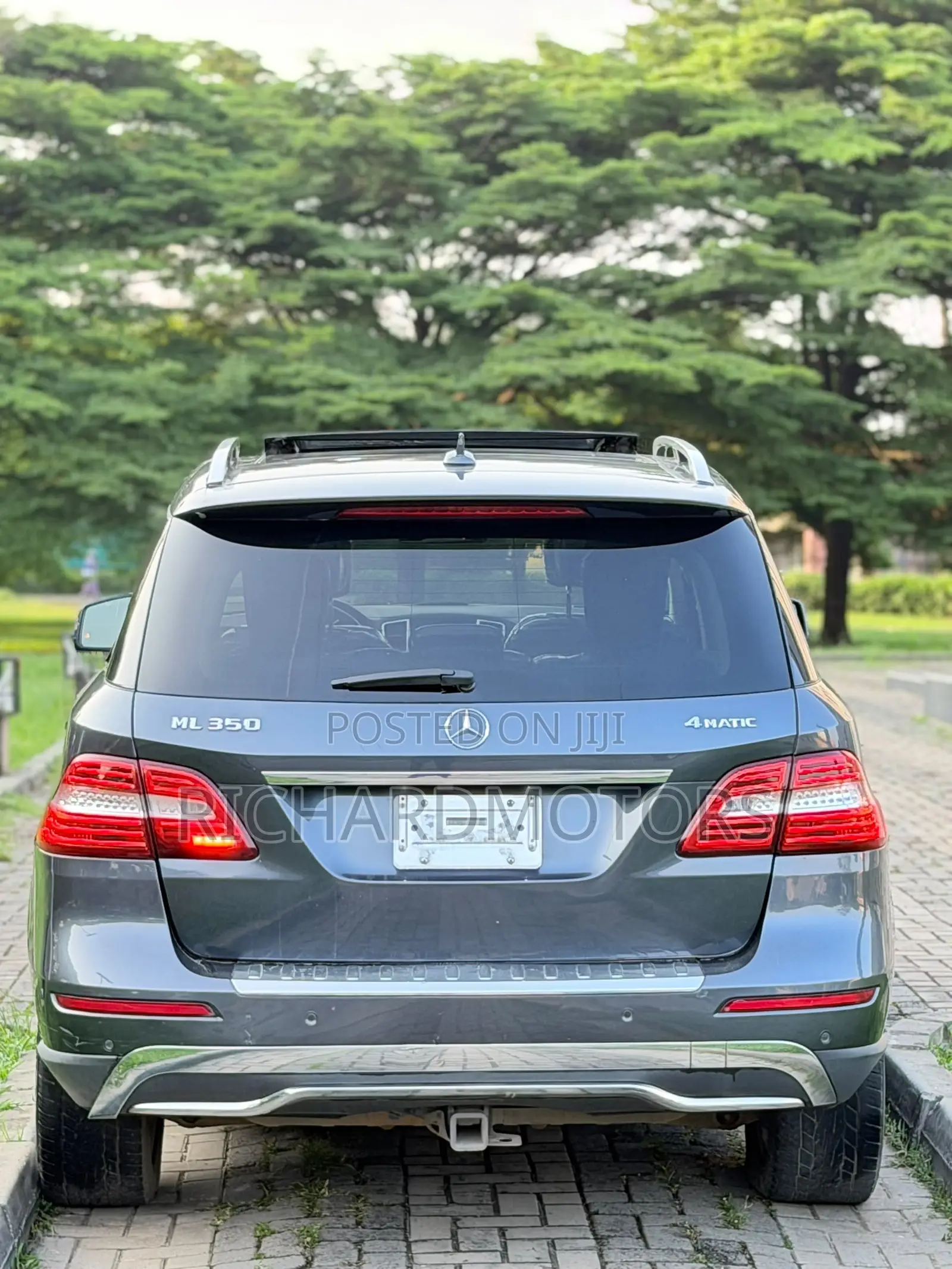 Mercedes-Benz M Class ML350 4MATIC 4dr SUV AWD (3.5L 6cyl 7A) 2015 Blue