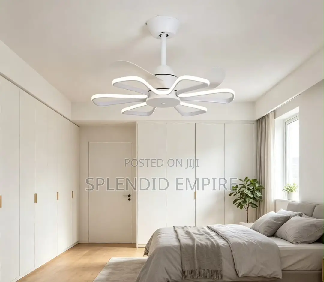 Led Fan Chandelier