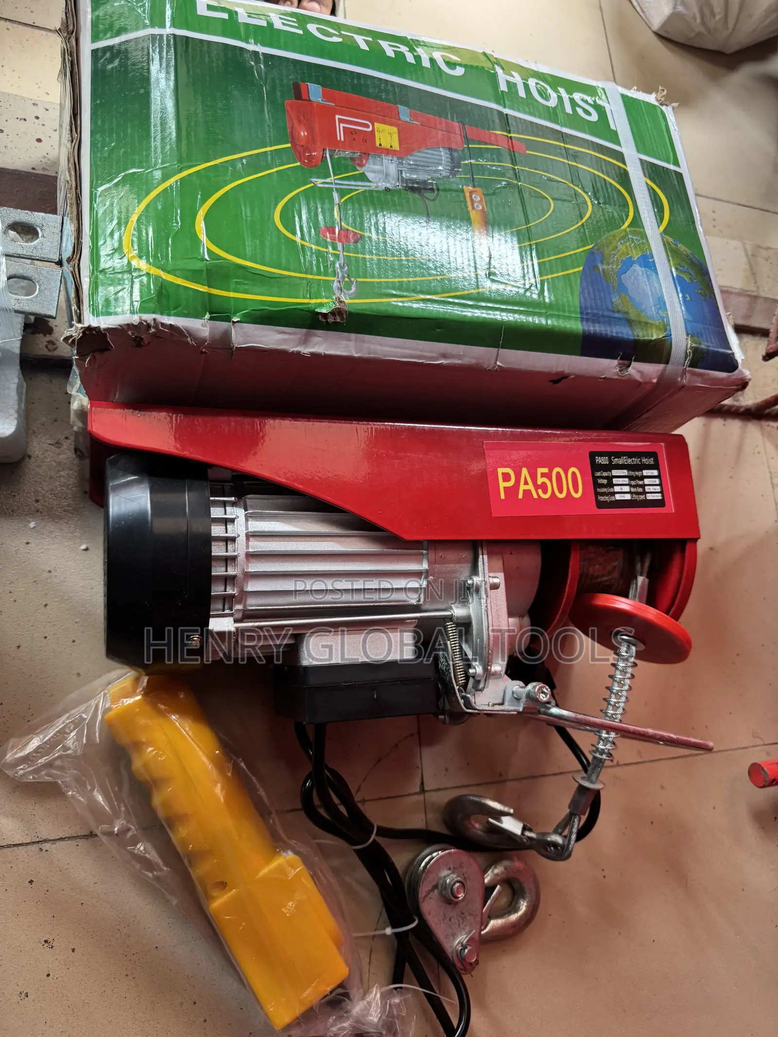 500kg  PA500 Electric Wire Rope Hoist