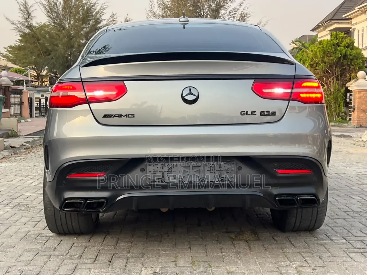 Mercedes-Benz GLE-Class AMG GLE 63 S 4MATIC 2017 Gray