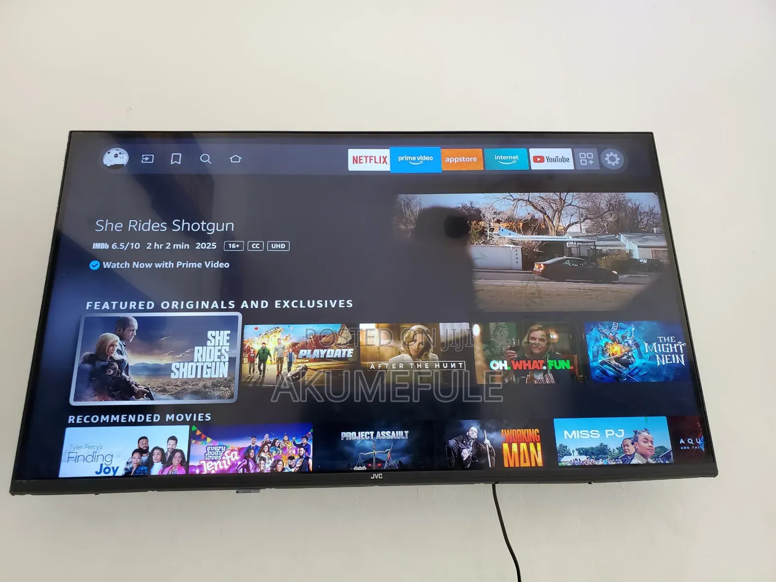 JVC Fire Smart TV 43 Inches