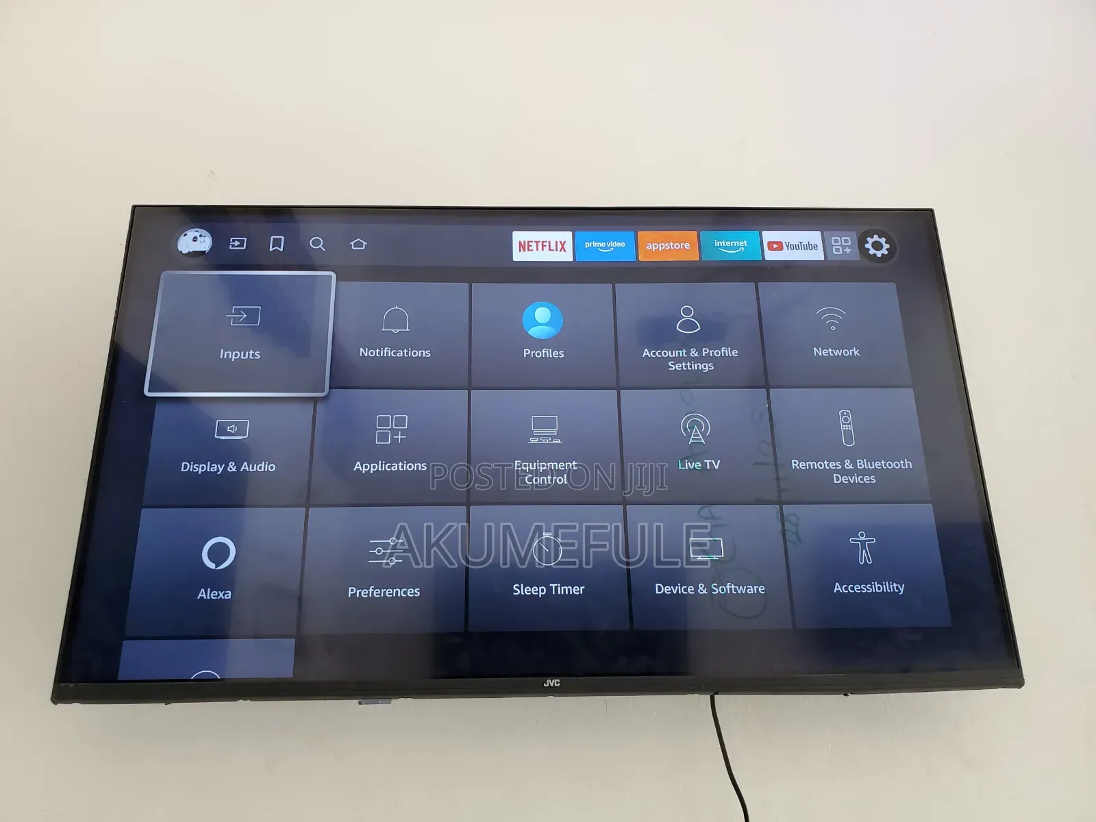 JVC Fire Smart TV 43 Inches