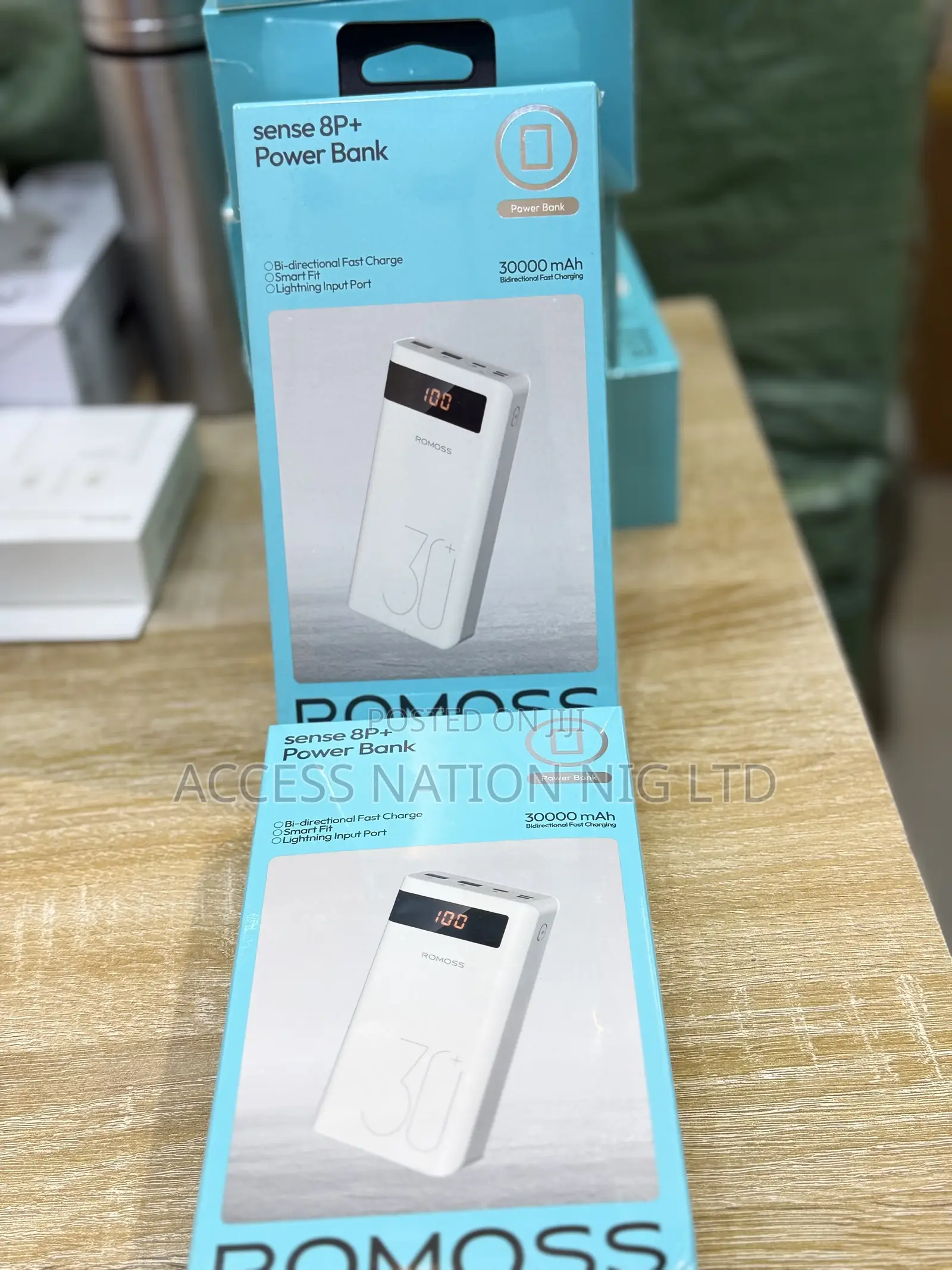 30,000mah Original Romoss Powerbanks 18W Super Fast Charge