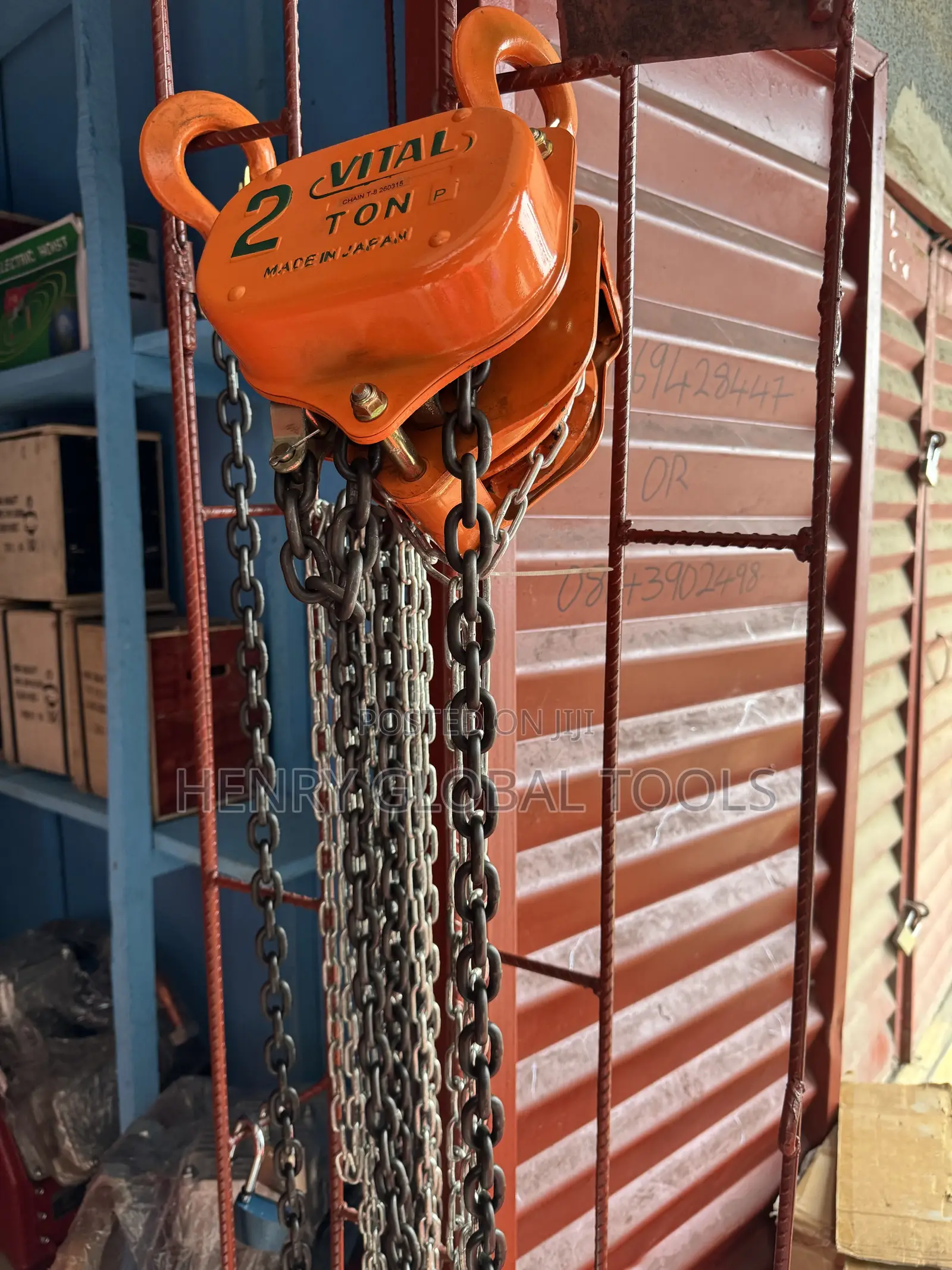 2ton X 6m Heavy Duty Chain Block