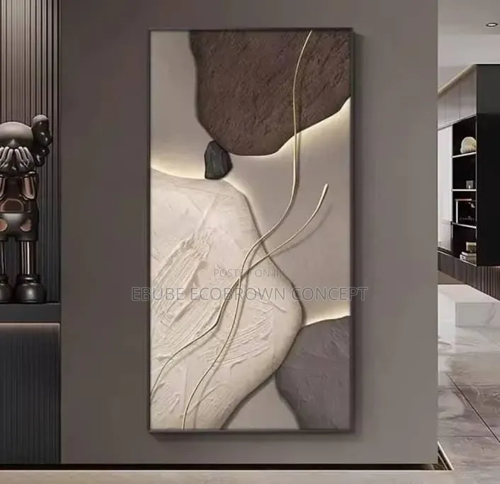 Latest Design Luxury Wall Art LED Frame Interior Decor Lighting 60x120