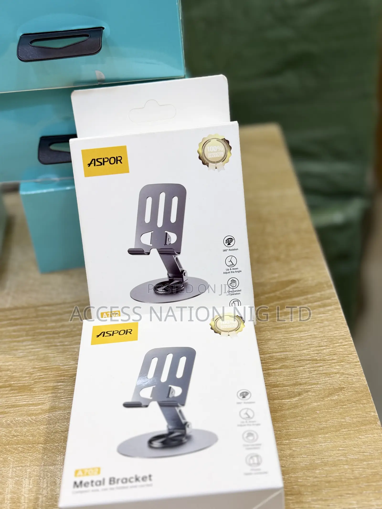 Aspor A702 Phone and Tablet Stand Metal Good Quality Stand