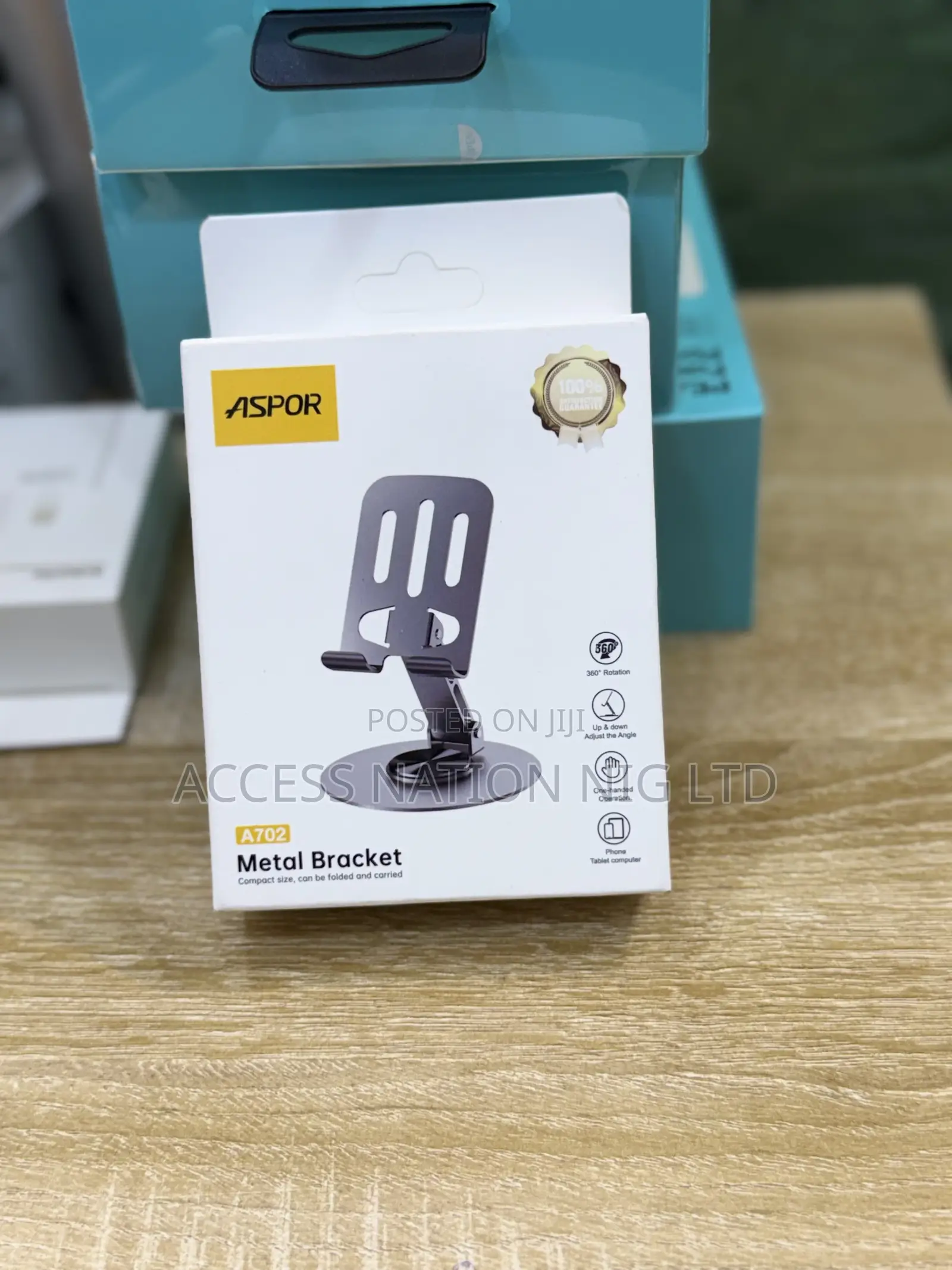 Aspor A702 Phone and Tablet Stand Metal Good Quality Stand