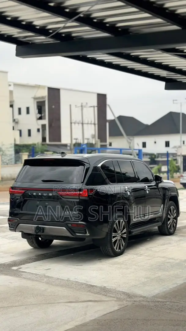 New Lexus LX 700h 2025 Black