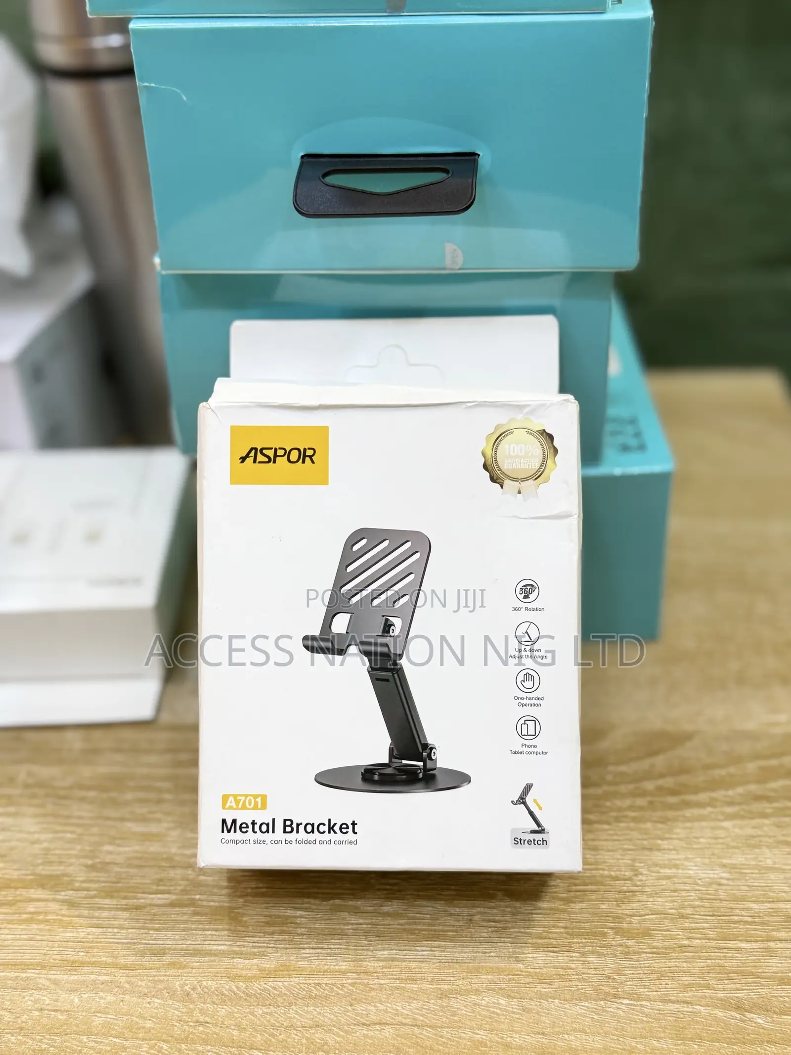 Original ASPOR A701 Phone and Tablet Stand Metal Stand