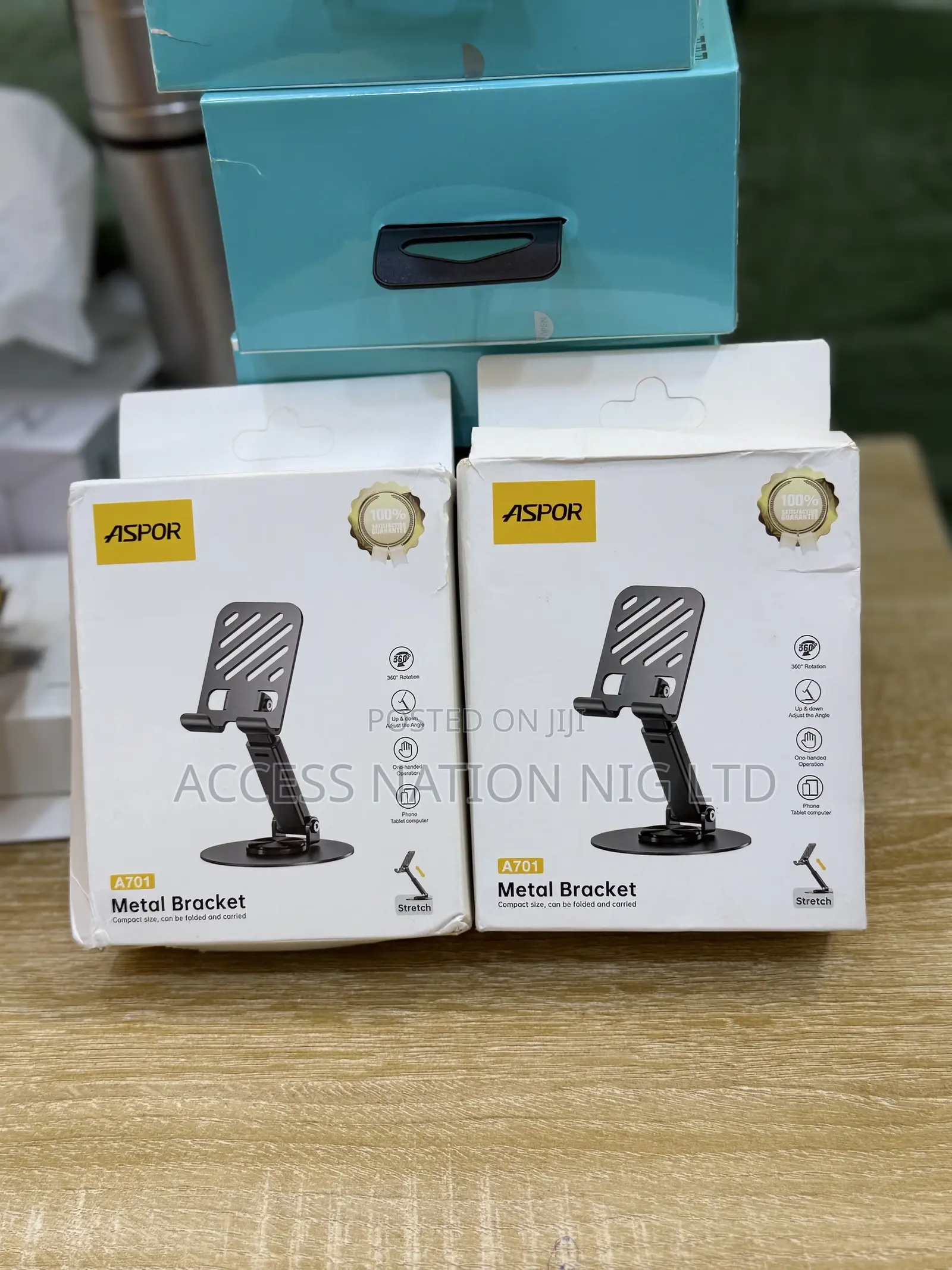 Original ASPOR A701 Phone and Tablet Stand Metal Stand