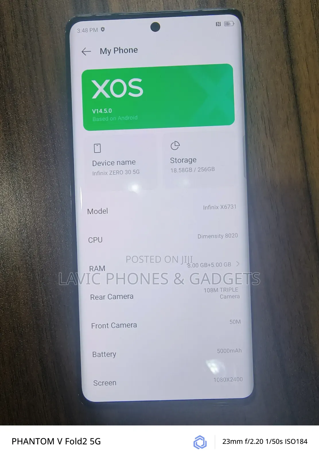 New Infinix Zero 30 256 GB Green