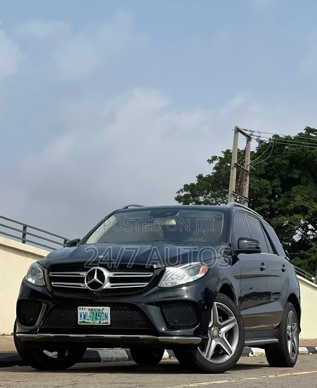 Mercedes-Benz GLE-Class 2016 Black