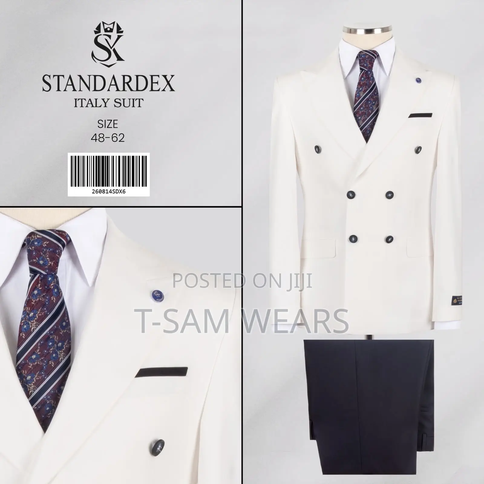 Standerdex Italian Double Breasted Suit
