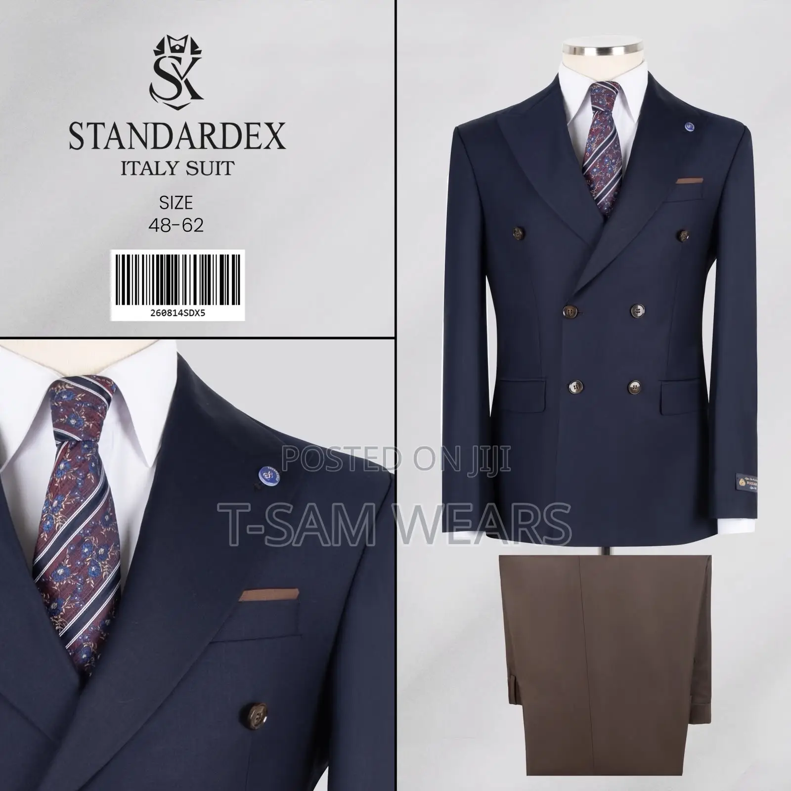 Standerdex Italian Double Breasted Suit