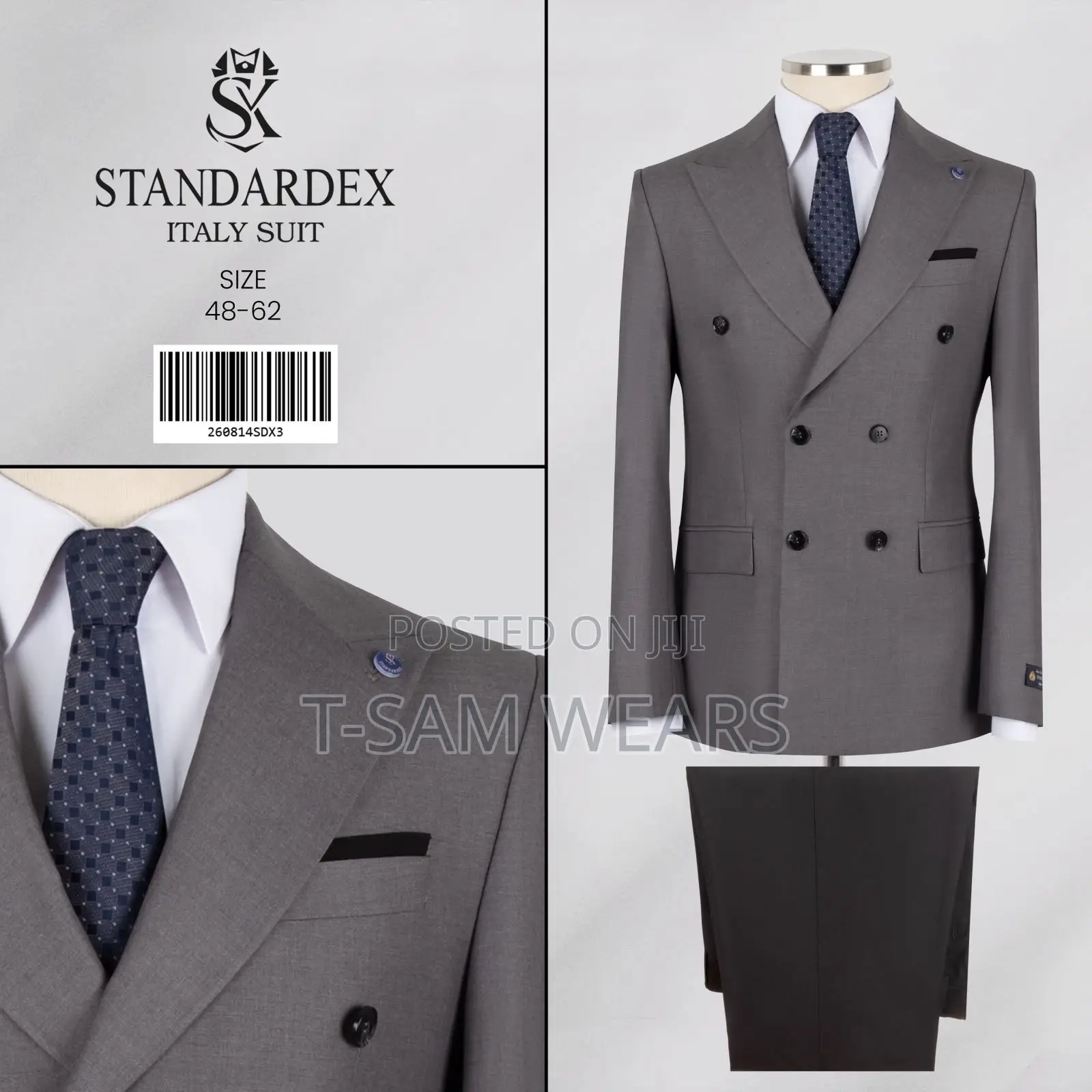 Standerdex Italian Double Breasted Suit