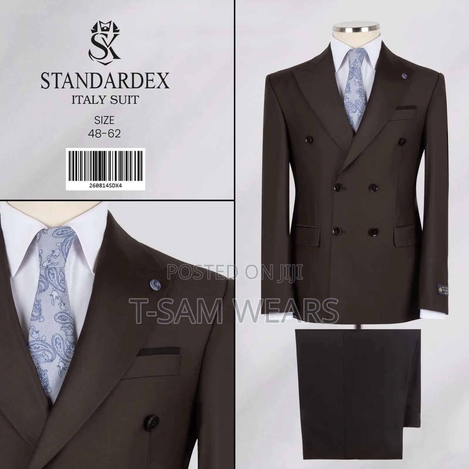 Standerdex Italian Double Breasted Suit