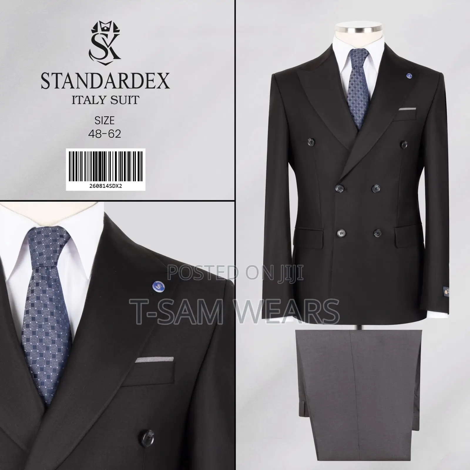Standerdex Italian Double Breasted Suit