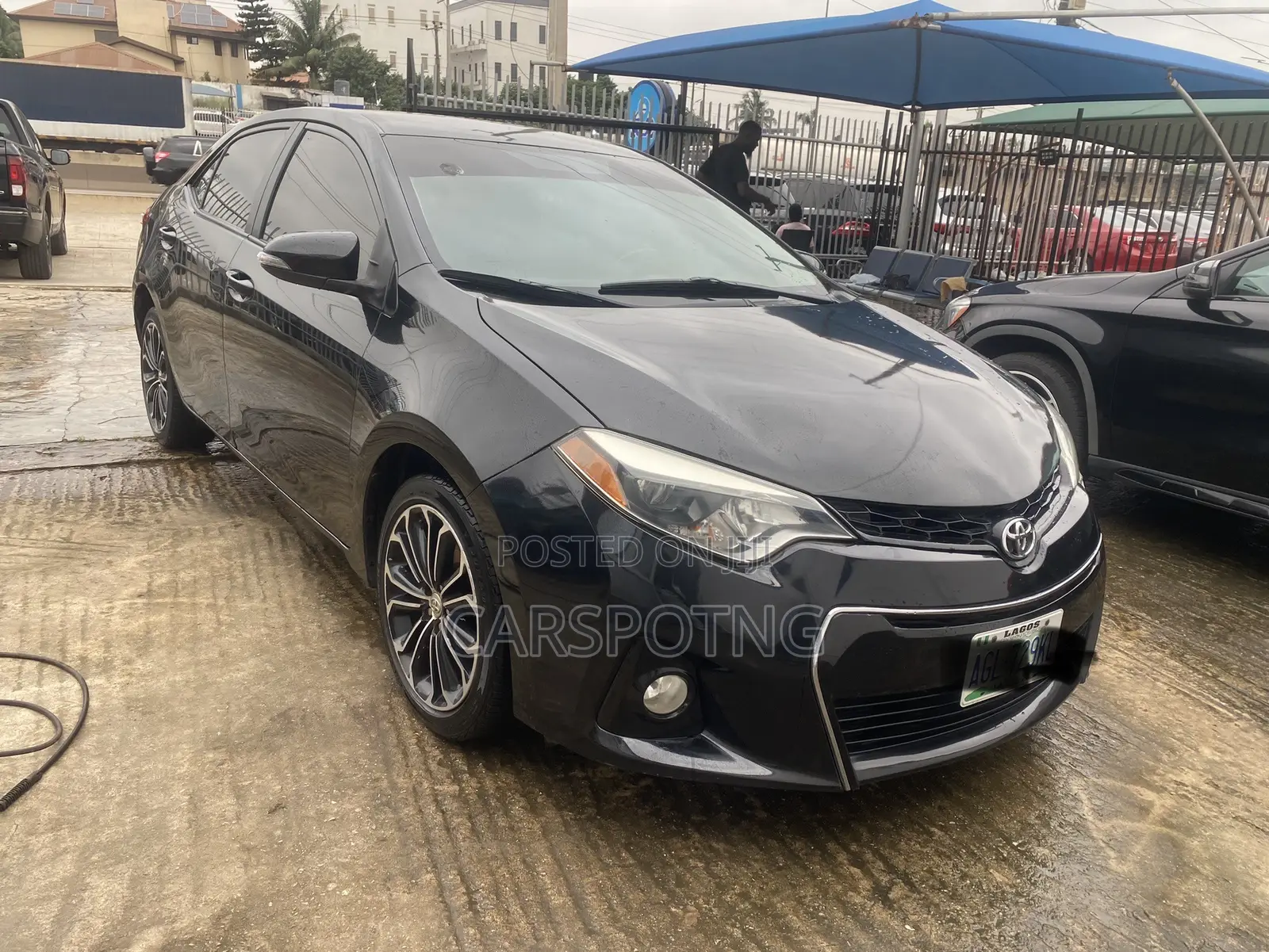 Toyota Corolla S 4dr Sedan (1.8L 4cyl CVT) 2015 Black