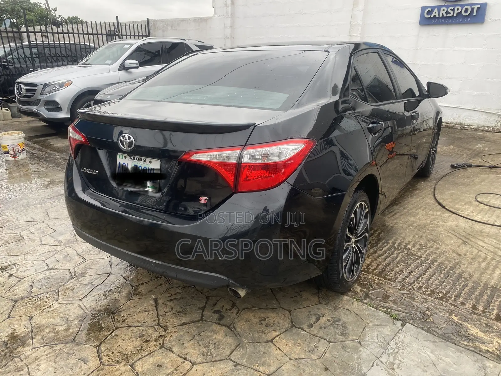 Toyota Corolla S 4dr Sedan (1.8L 4cyl CVT) 2015 Black
