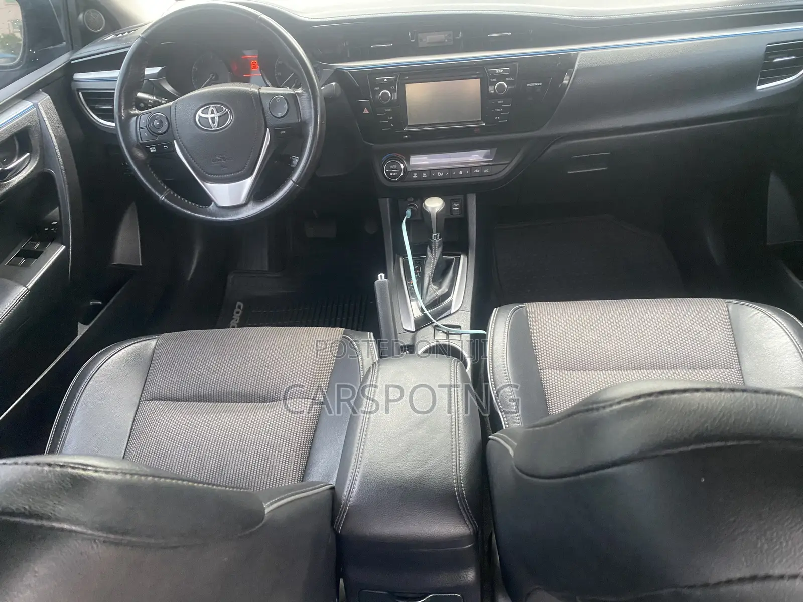 Toyota Corolla S 4dr Sedan (1.8L 4cyl CVT) 2015 Black