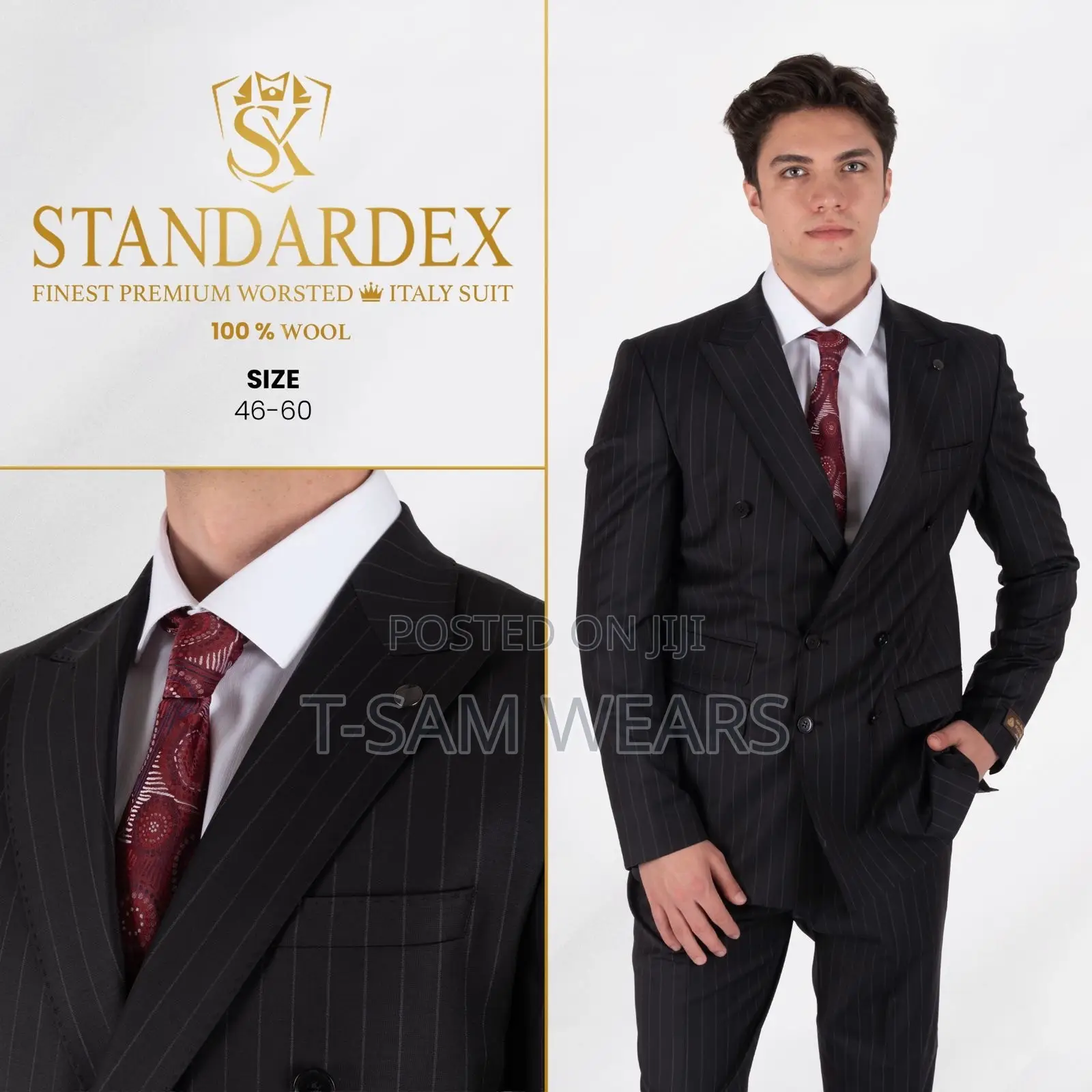 Standerdex Premium Italian Double Breasted Suit