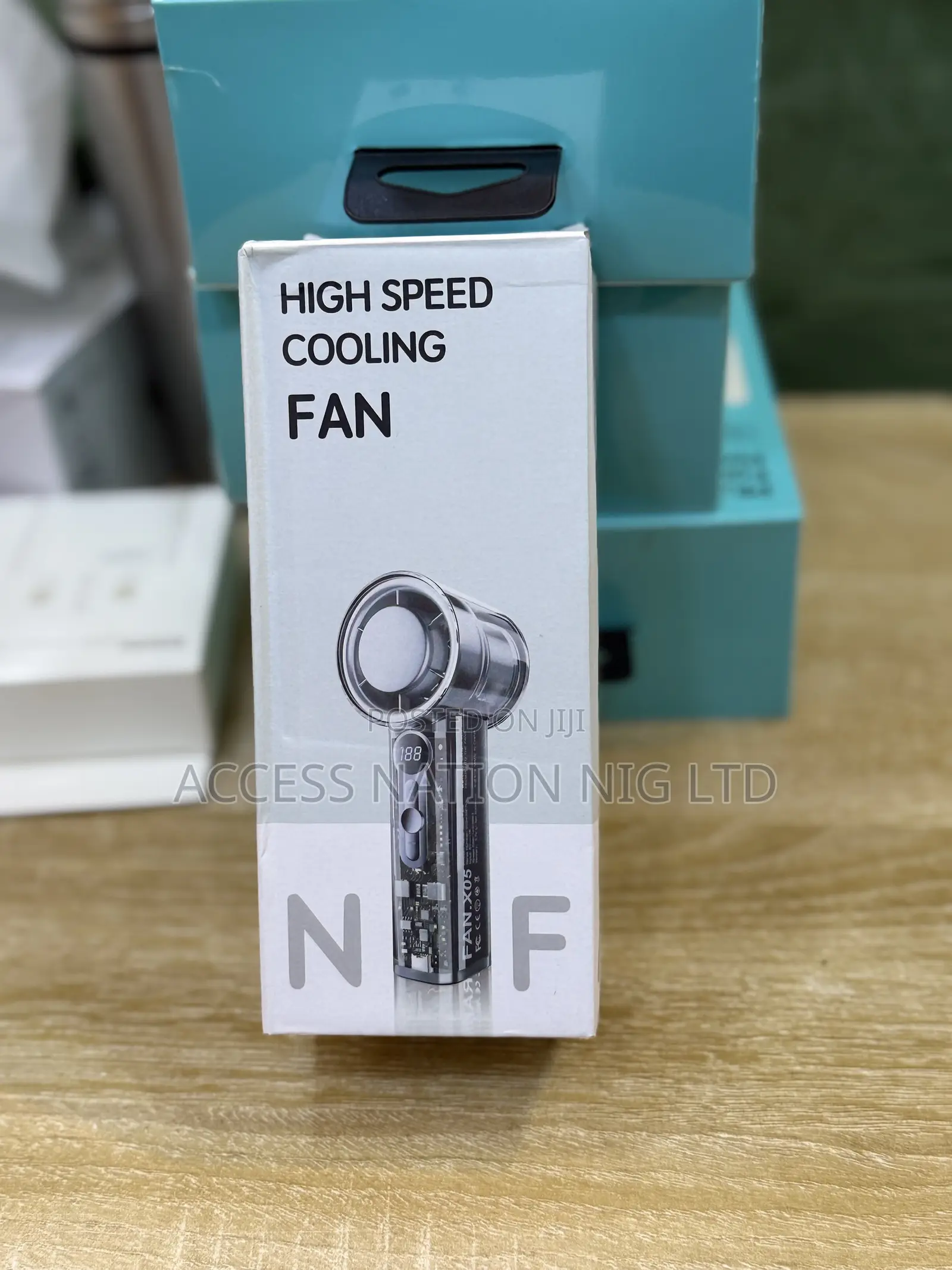 Ultimate Ice Cool Turbo Cooling Handheld Fan USB Charging Ice Cooling