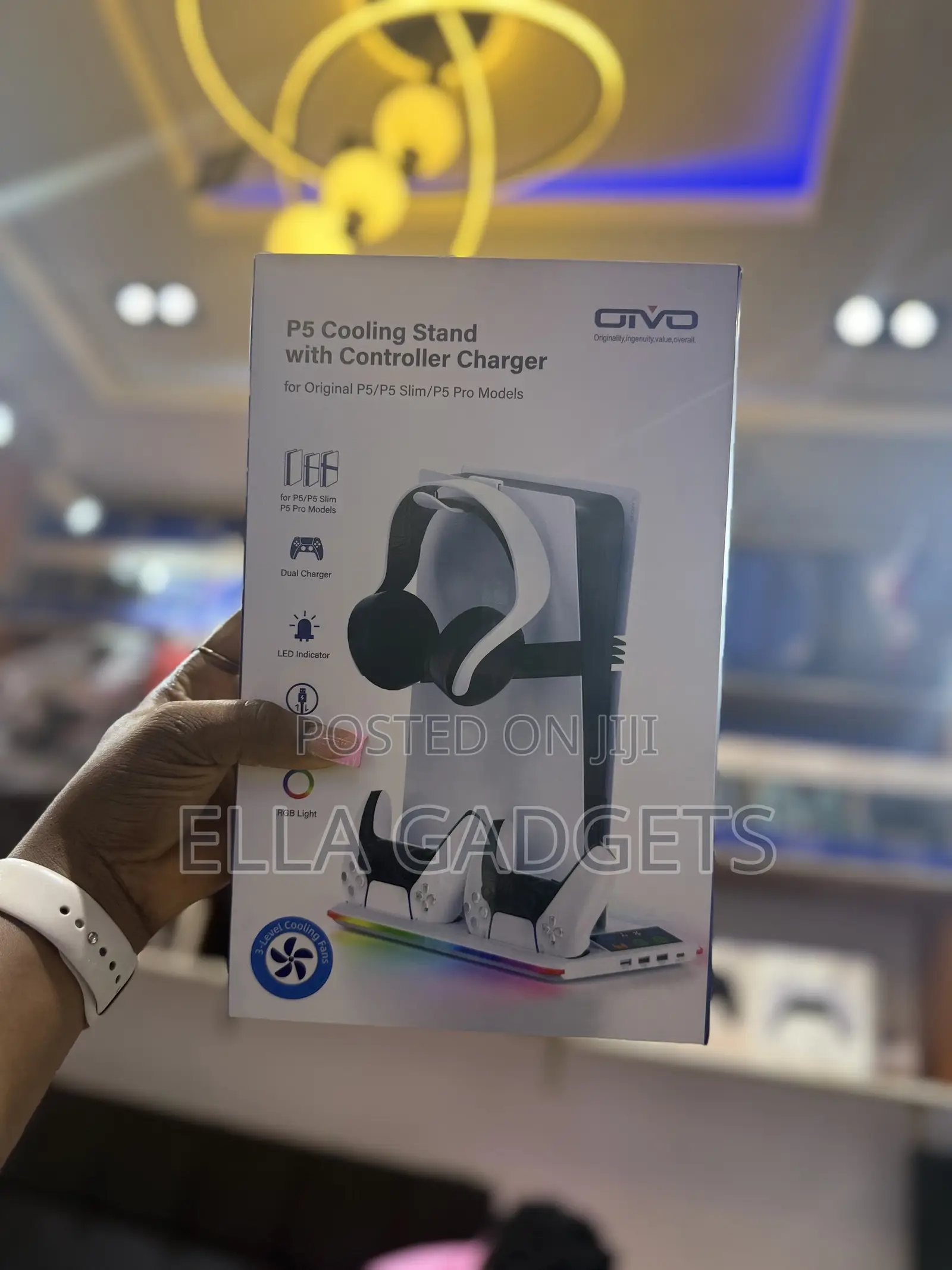 Multifunctional Cooling Stand for Ps5