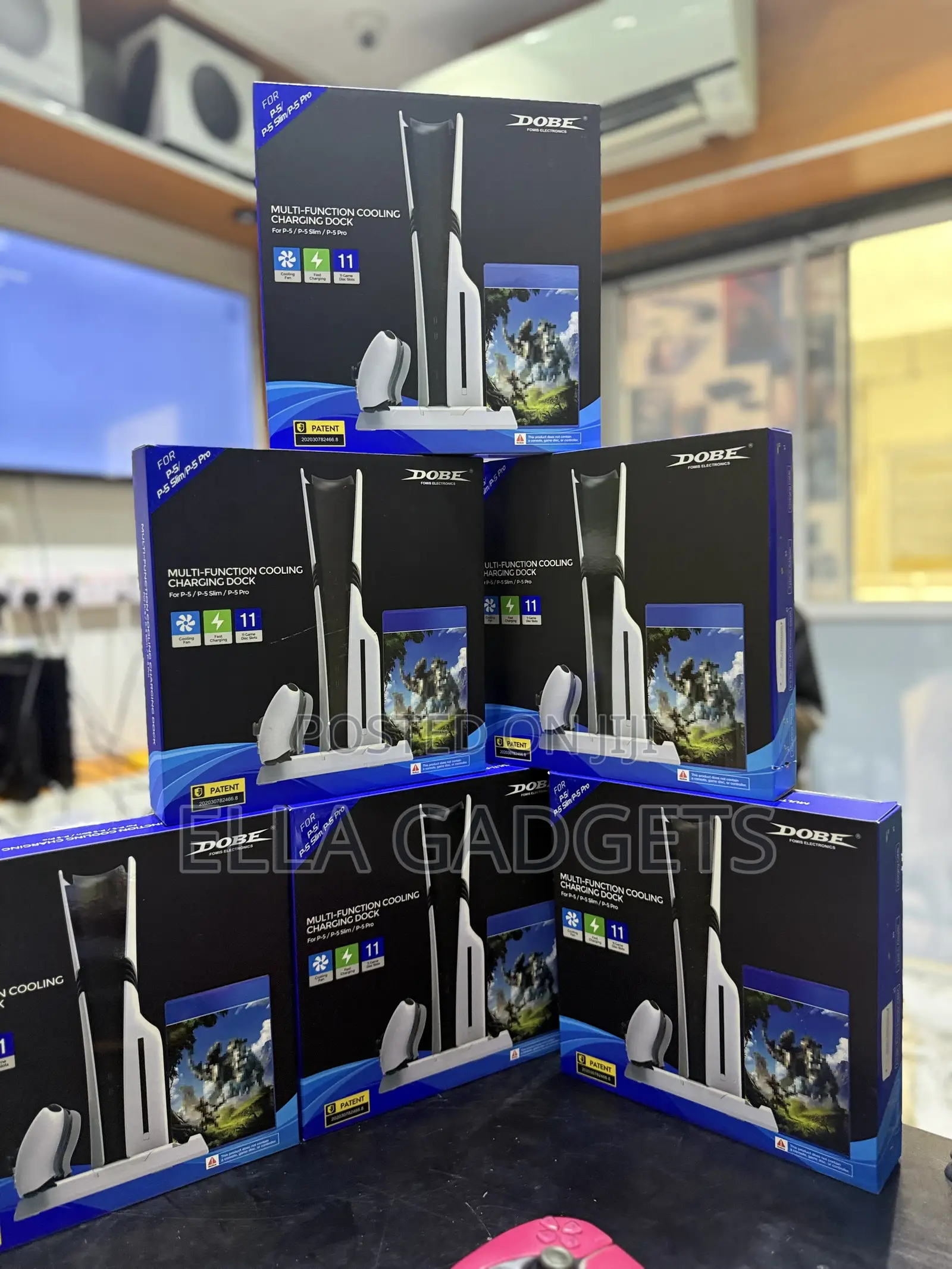 PS5 Cooling/Charging Station for Fat/Slim and Ps5 Pro