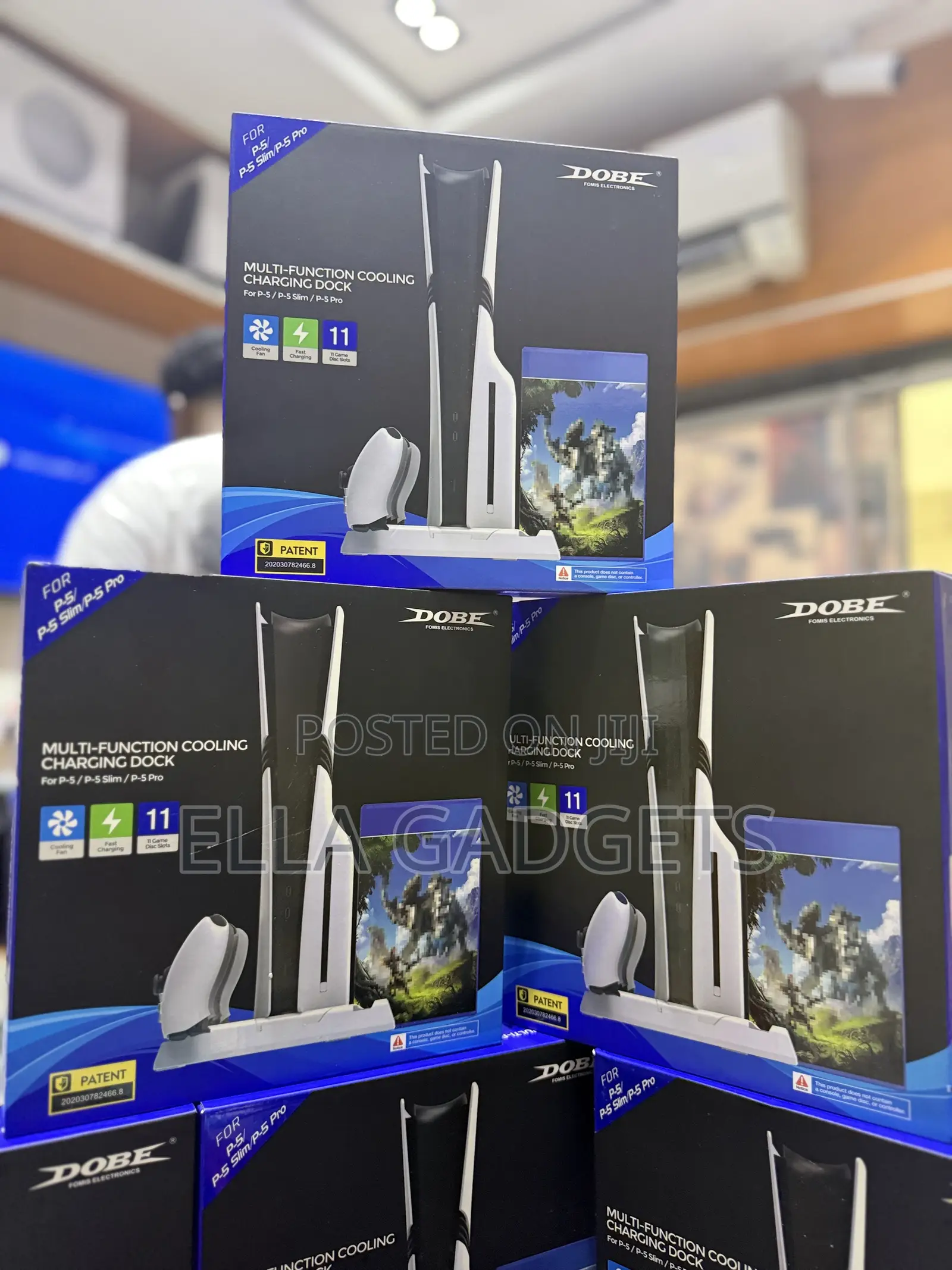PS5 Cooling/Charging Station for Fat/Slim and Ps5 Pro